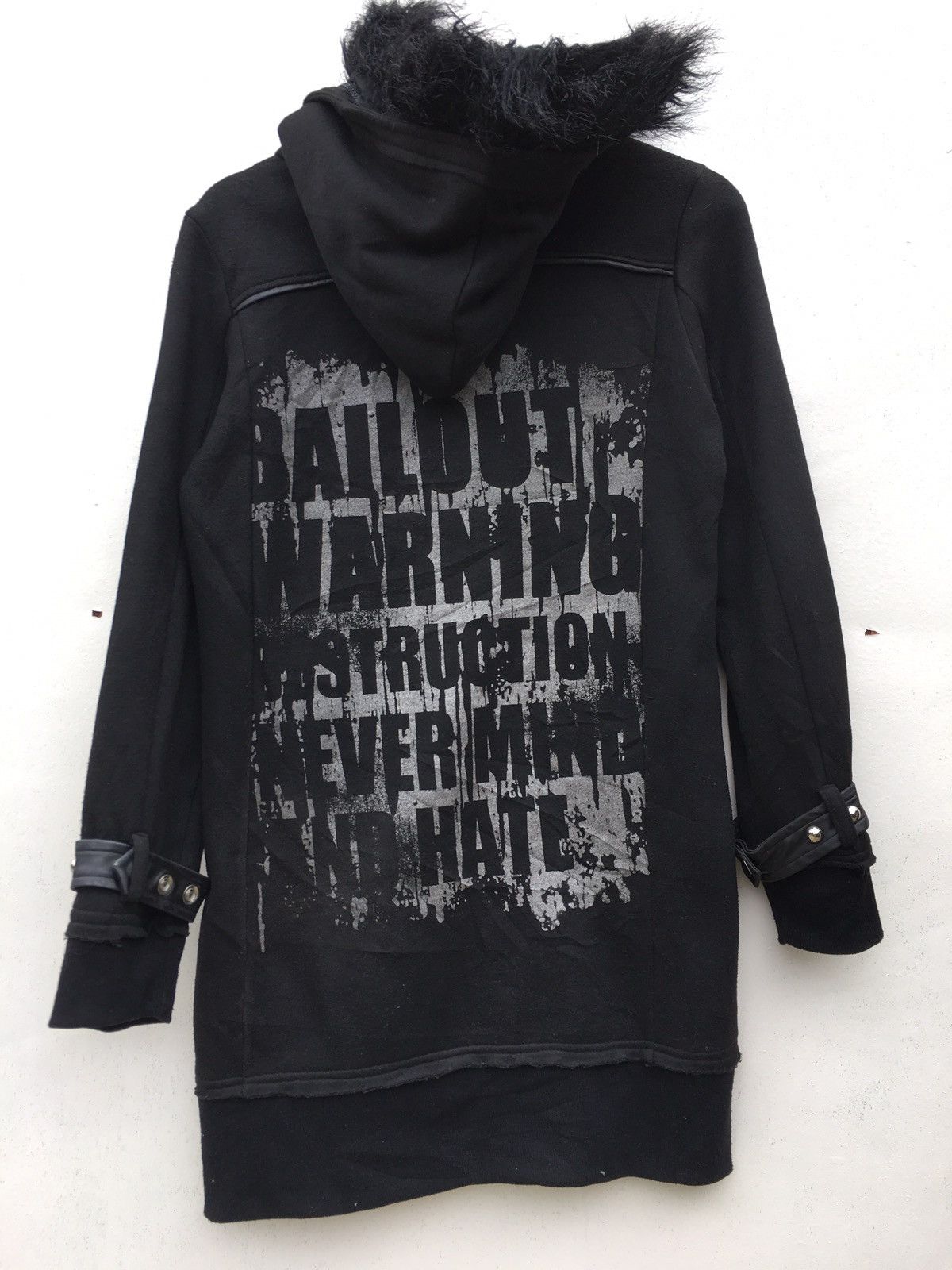 Japanese Brand Rare Sex Pot Revenge Seditionaries Wool Hooded Jacket Size US M / EU 48-50 / 2 - 2 Thumbnail