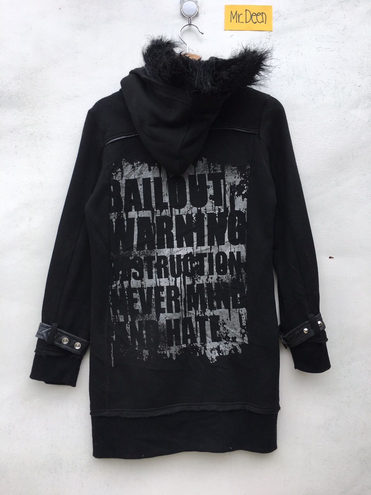 Japanese Brand Rare Sex Pot Revenge Seditionaries Wool Hooded Jacket Size US M / EU 48-50 / 2 - 4 Thumbnail