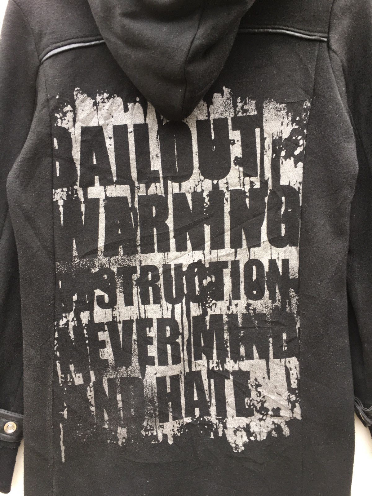 Japanese Brand Rare Sex Pot Revenge Seditionaries Wool Hooded Jacket Size US M / EU 48-50 / 2 - 5 Thumbnail