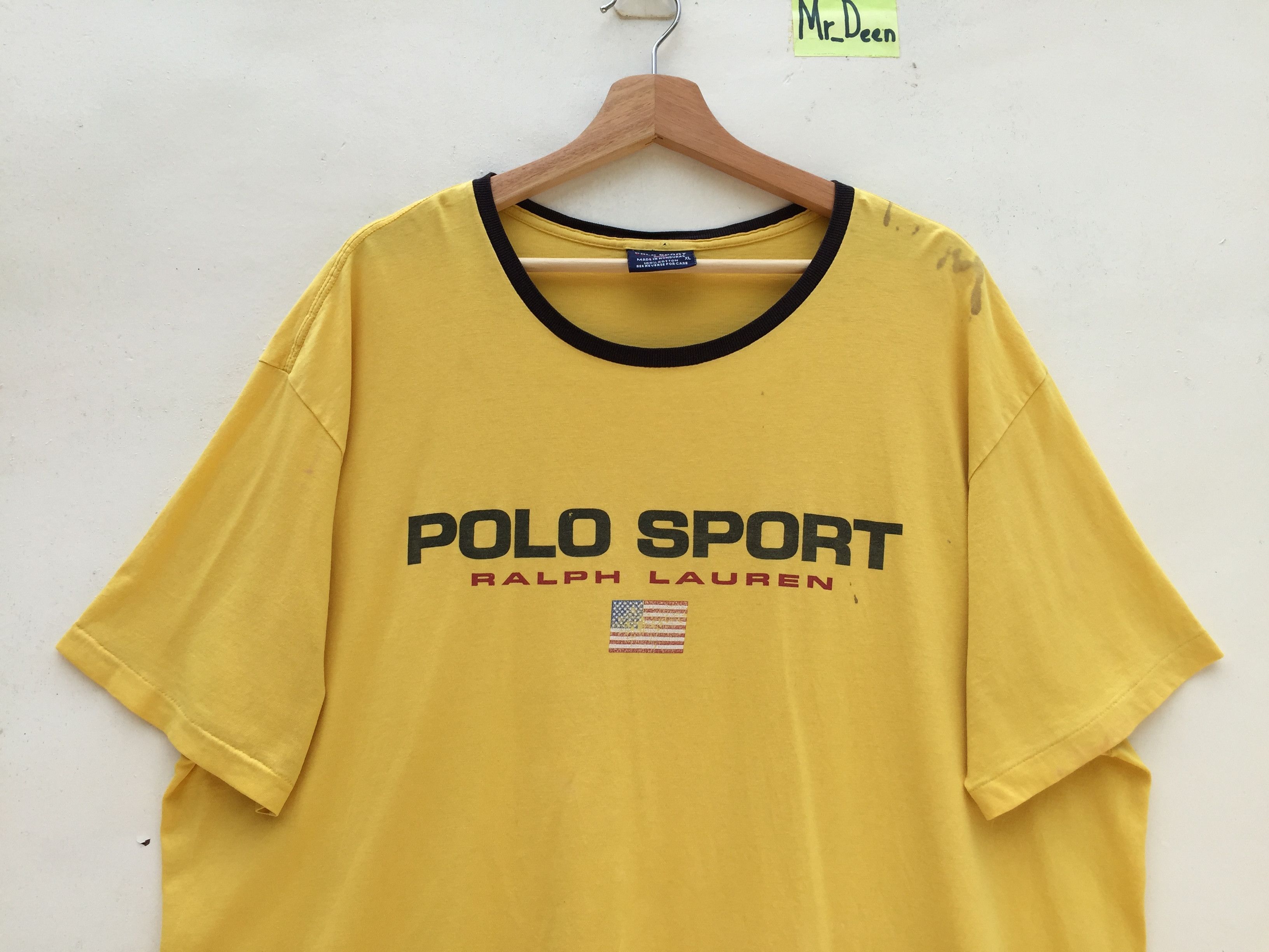 Polo Ralph Lauren Vintage 90s Ralph Lauren Polo Sport T Shirt Size US XL / EU 56 / 4 - 4 Thumbnail