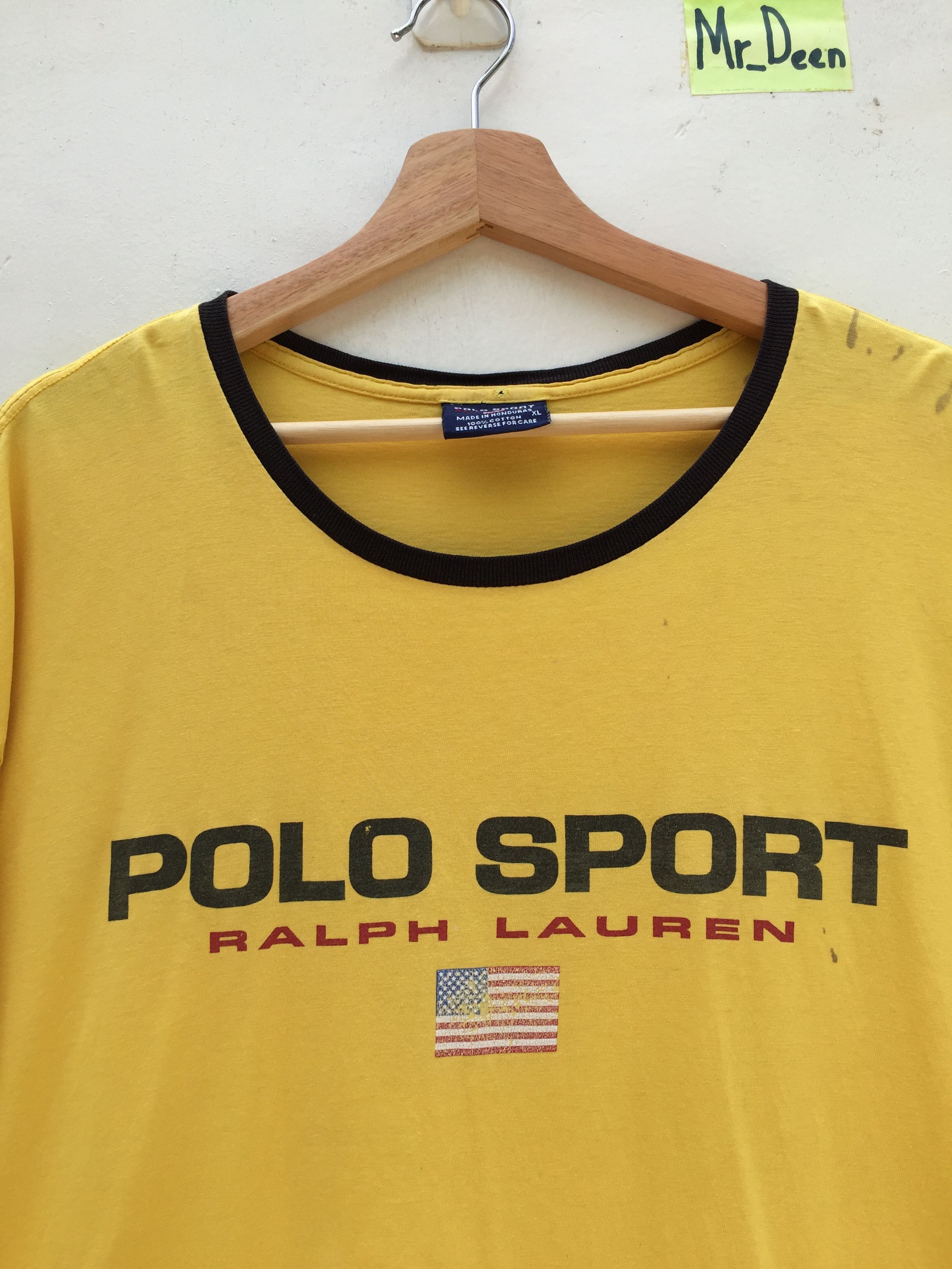 Polo Ralph Lauren Vintage 90s Ralph Lauren Polo Sport T Shirt Size US XL / EU 56 / 4 - 5 Thumbnail