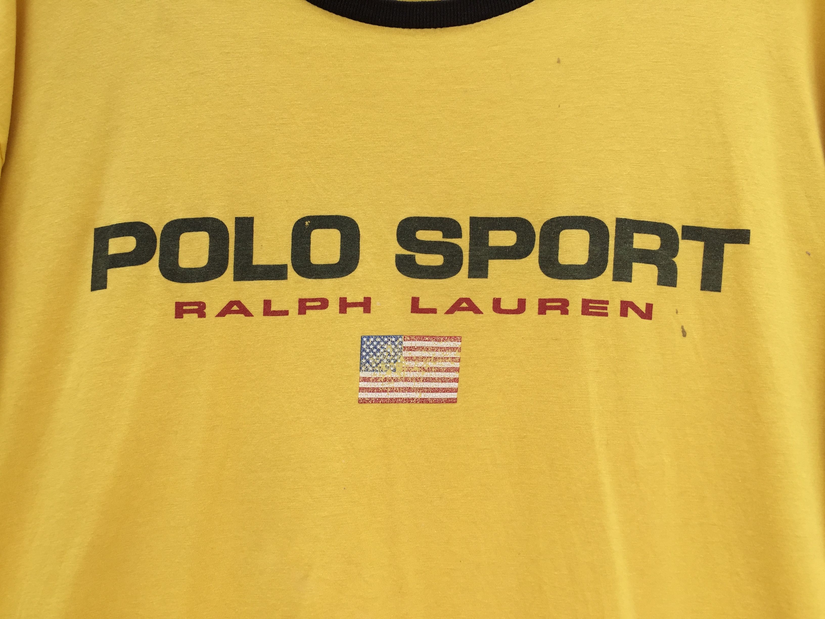 Polo Ralph Lauren Vintage 90s Ralph Lauren Polo Sport T Shirt Size US XL / EU 56 / 4 - 6 Thumbnail