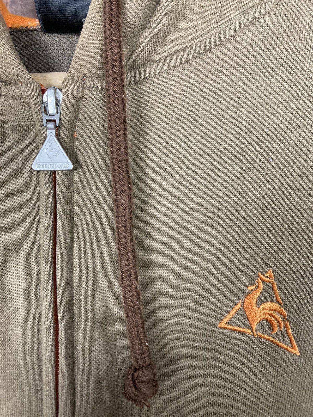 Le Coq Sportif Le coq sportif zipper up sweater hoodie #37-4 Size US L / EU 52-54 / 3 - 3 Thumbnail
