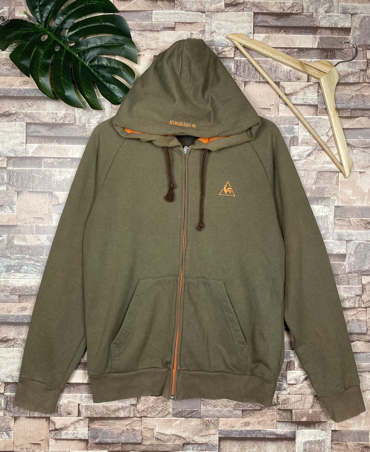 Le Coq Sportif Le coq sportif zipper up sweater hoodie #37-4 Size US L / EU 52-54 / 3 - 1 Thumbnail