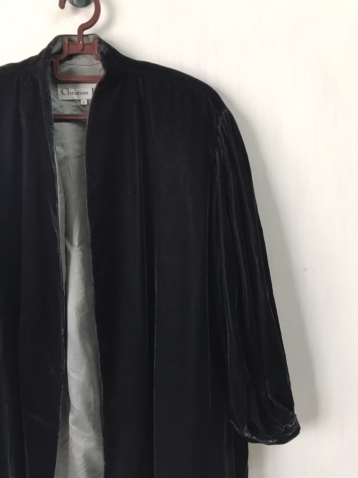 Christian Dior Monsieur 💥Steals💥Christian Dior Velvet Like Robe Jacket Size M / US 6-8 / IT 42-44 - 4 Thumbnail