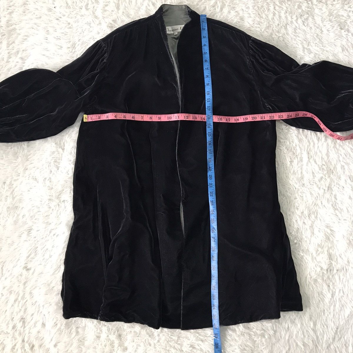 Christian Dior Monsieur 💥Steals💥Christian Dior Velvet Like Robe Jacket Size M / US 6-8 / IT 42-44 - 19 Thumbnail