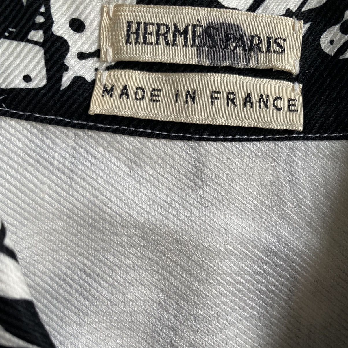 Hermes × Maison Margiela SS 2003 Hermes By Margiela “Cheval Surprise Paint Splash” Size M / US 6-8 / IT 42-44 - 3 Thumbnail