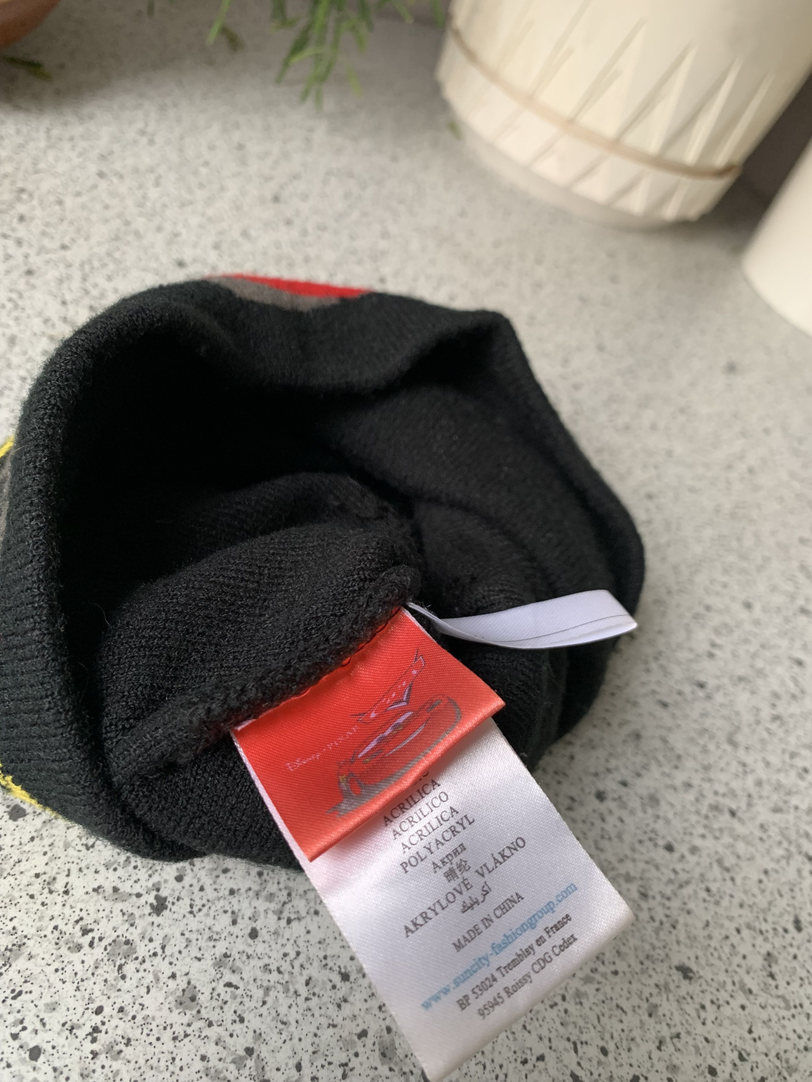 Disney Vintage Lightning Mcqueen Hat Cap Winter 52 size Size ONE SIZE - 6 Thumbnail