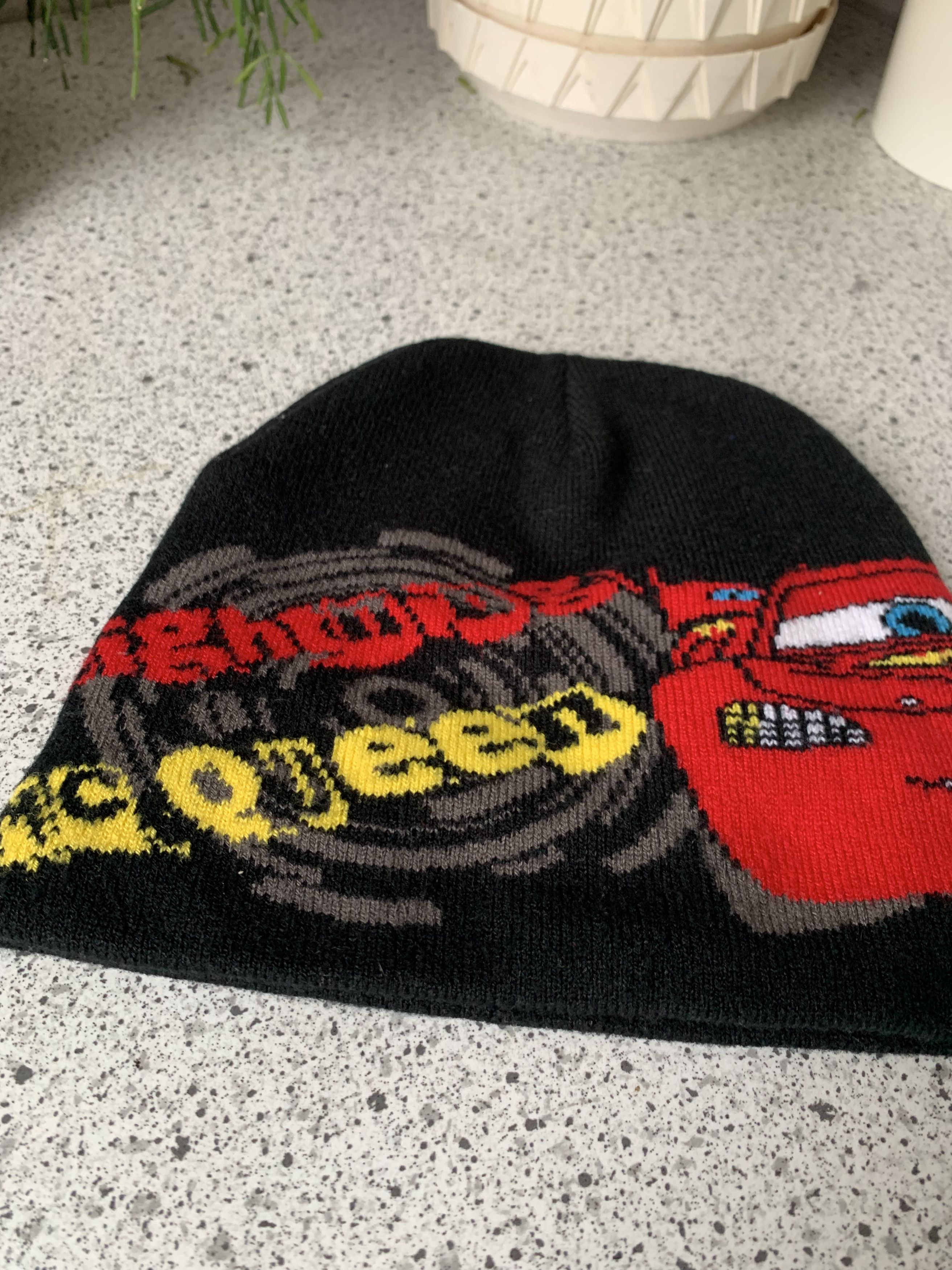 Disney Vintage Lightning Mcqueen Hat Cap Winter 52 size Size ONE SIZE - 3 Thumbnail