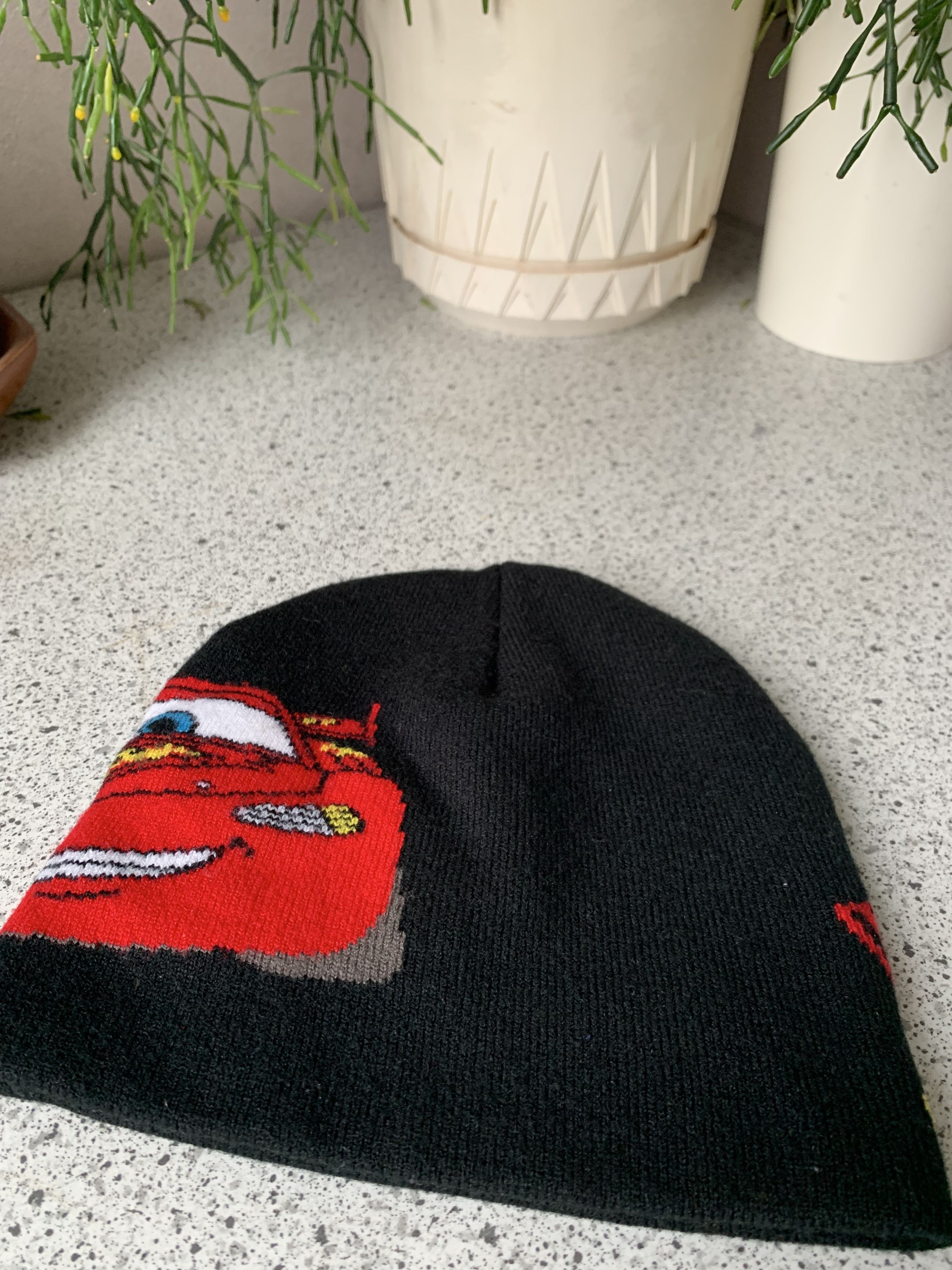 Disney Vintage Lightning Mcqueen Hat Cap Winter 52 size Size ONE SIZE - 5 Thumbnail