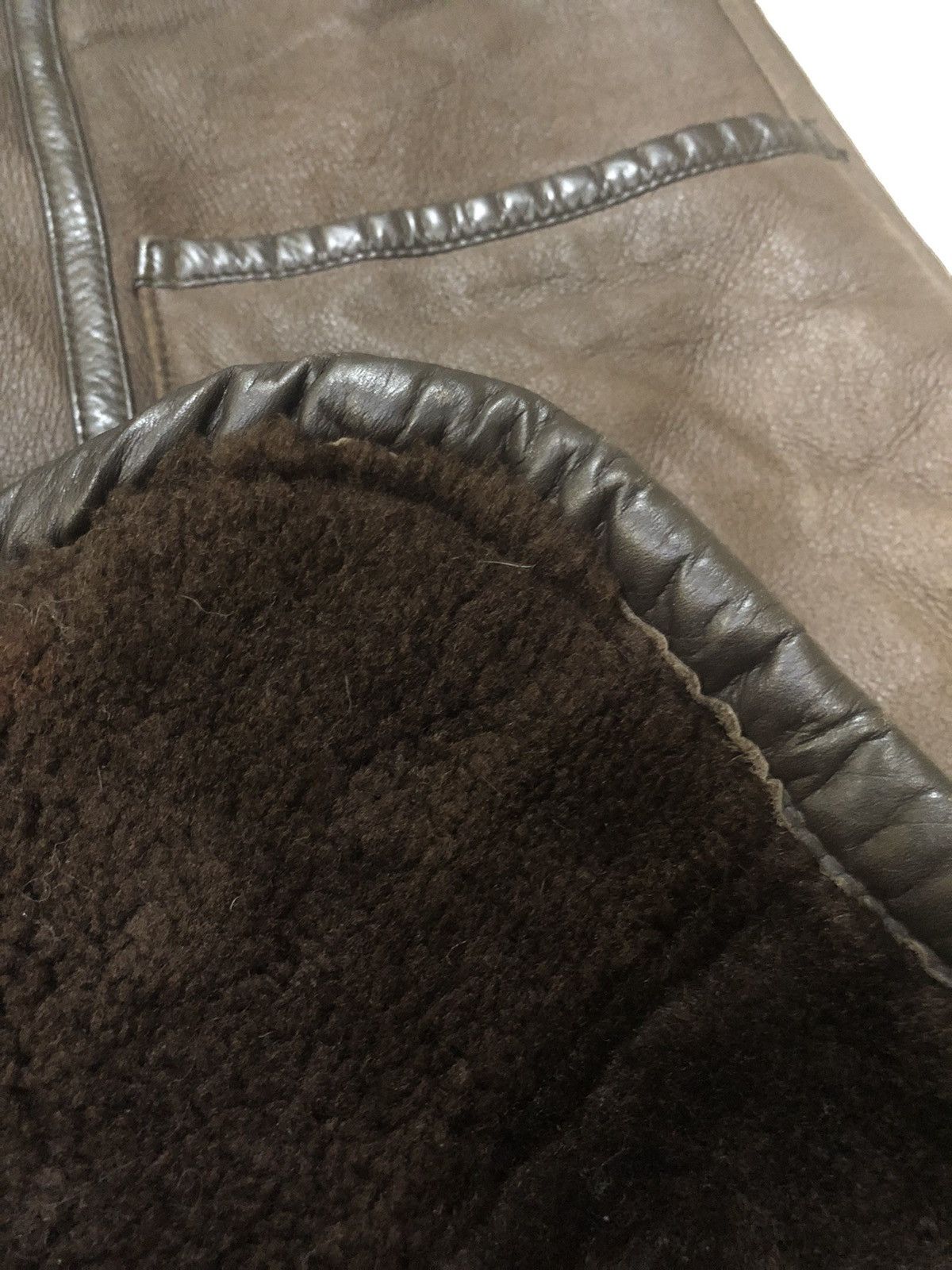 Genuine Leather NICOLE CLUB full leather animal fur jacket heavy material Size US XL / EU 56 / 4 - 6 Thumbnail