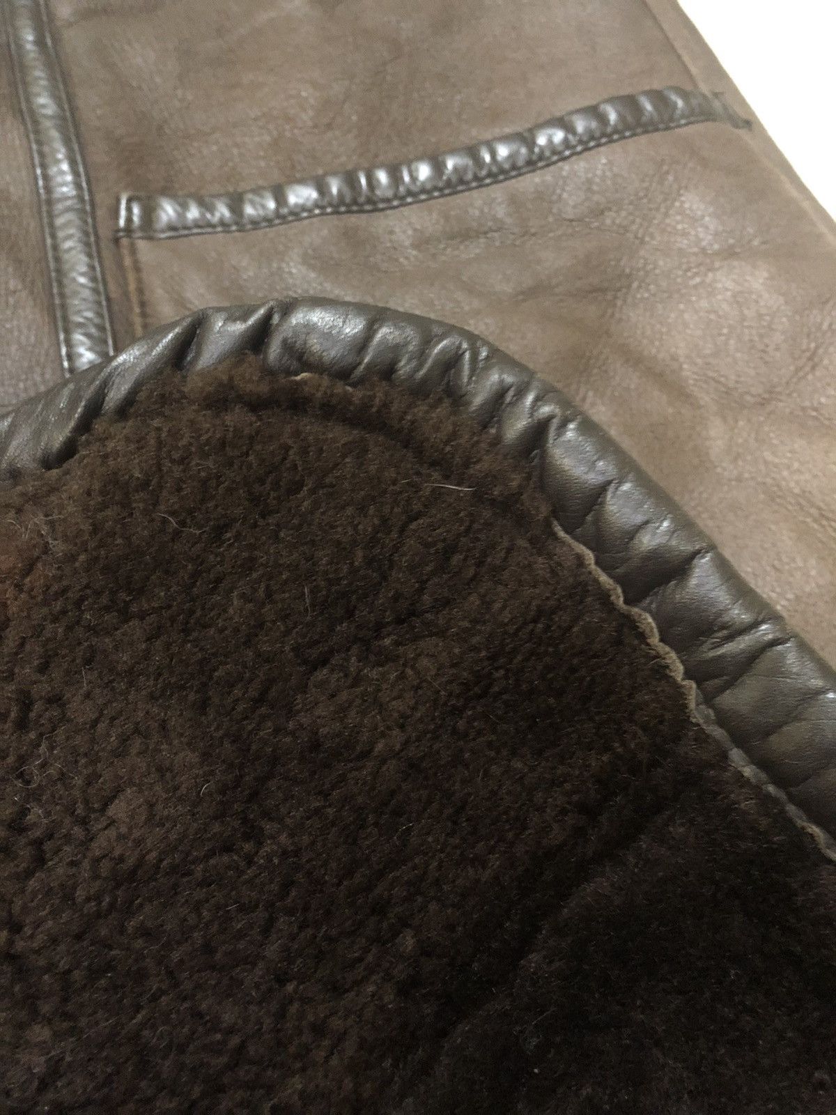 Genuine Leather NICOLE CLUB full leather animal fur jacket heavy material Size US XL / EU 56 / 4 - 5 Thumbnail
