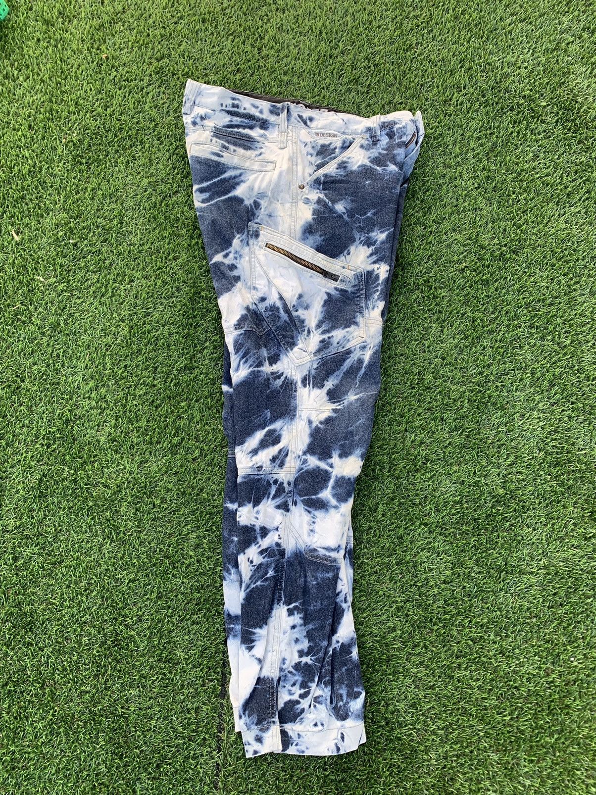 Japanese Brand TS Design Acidwash Denim Pants Size US 32 / EU 48 - 15 Thumbnail
