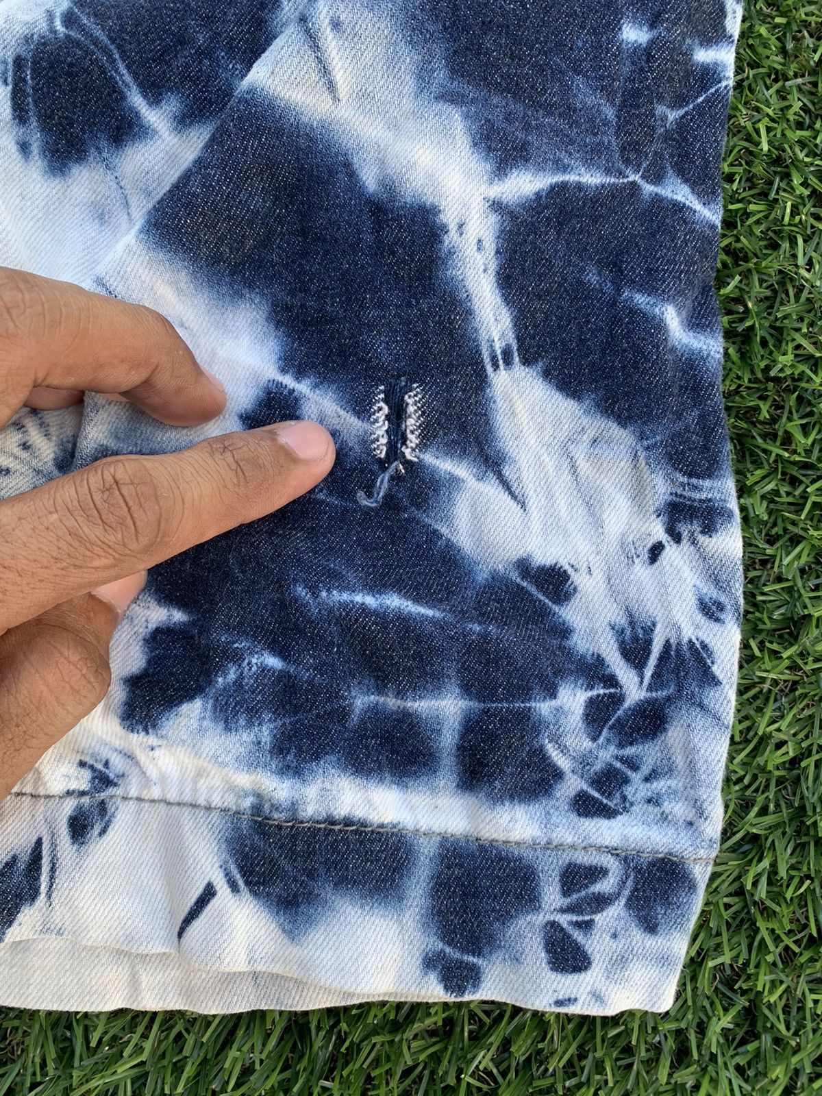 Japanese Brand TS Design Acidwash Denim Pants Size US 32 / EU 48 - 8 Thumbnail