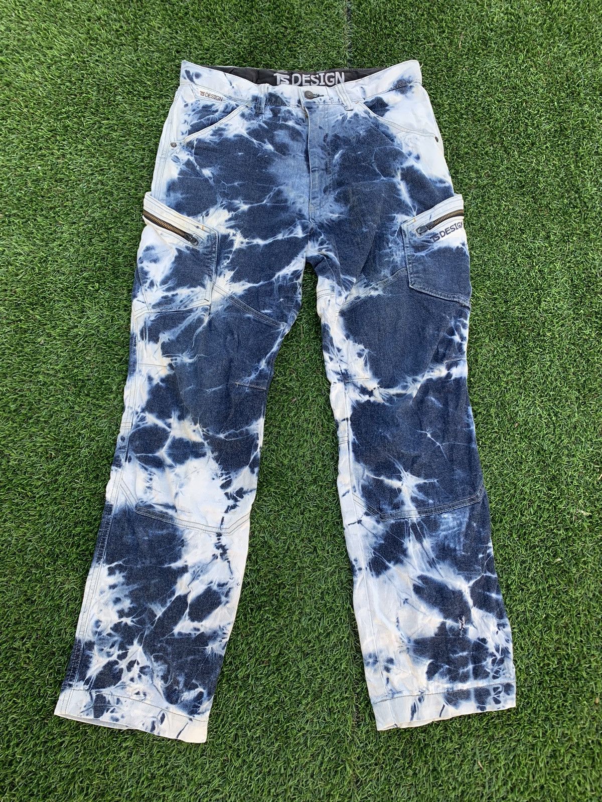Japanese Brand TS Design Acidwash Denim Pants Size US 32 / EU 48 - 1 Thumbnail
