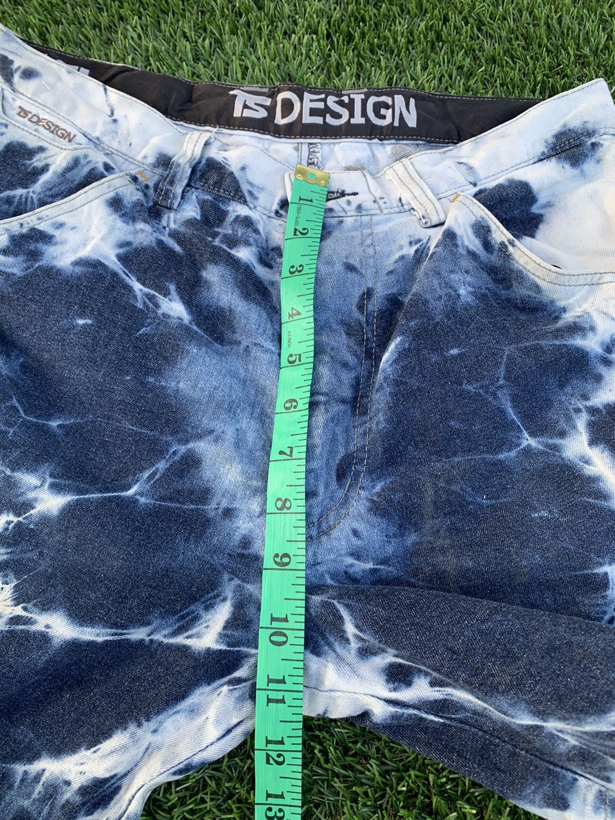 Japanese Brand TS Design Acidwash Denim Pants Size US 32 / EU 48 - 6 Thumbnail