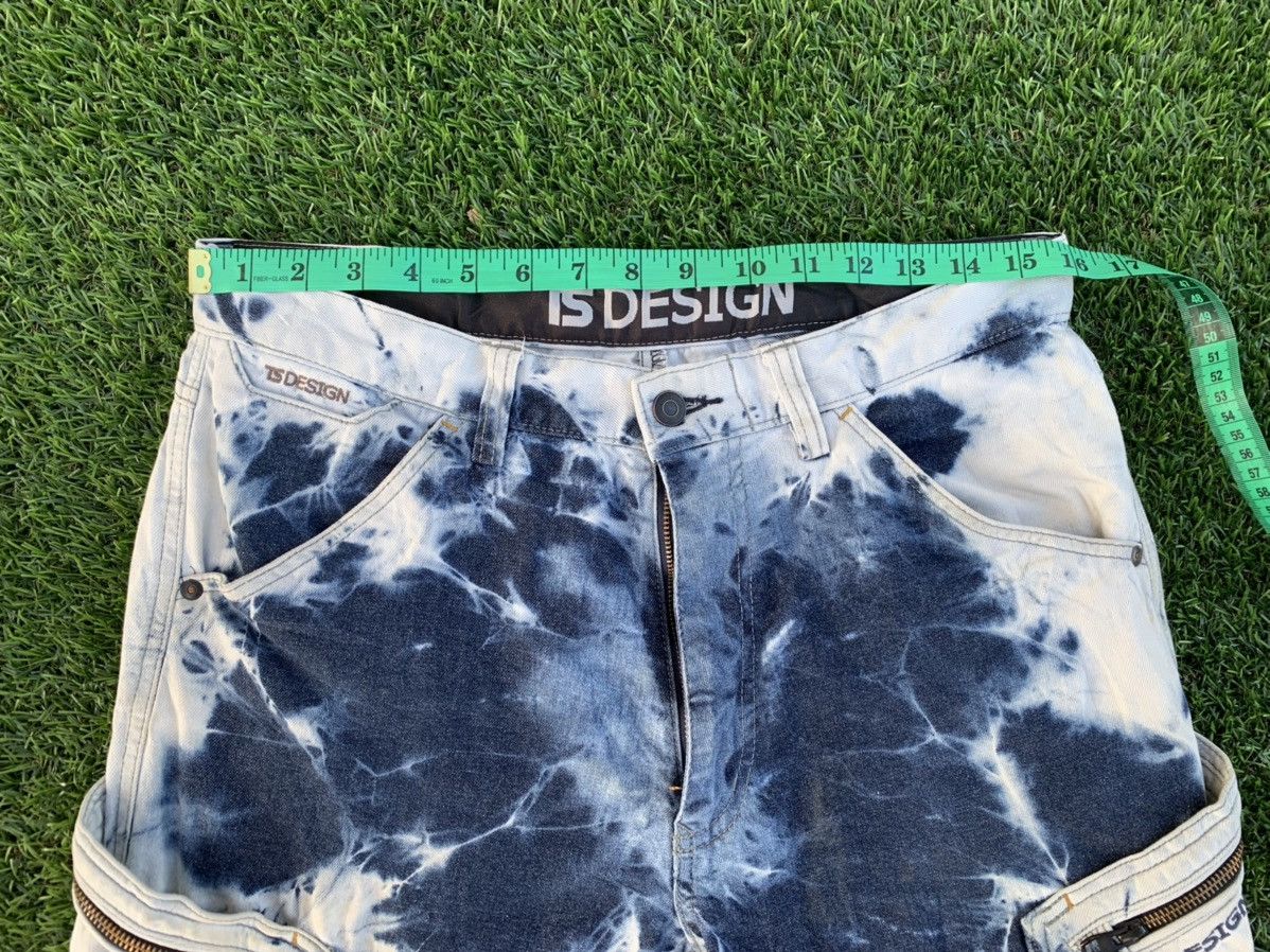 Japanese Brand TS Design Acidwash Denim Pants Size US 32 / EU 48 - 3 Thumbnail