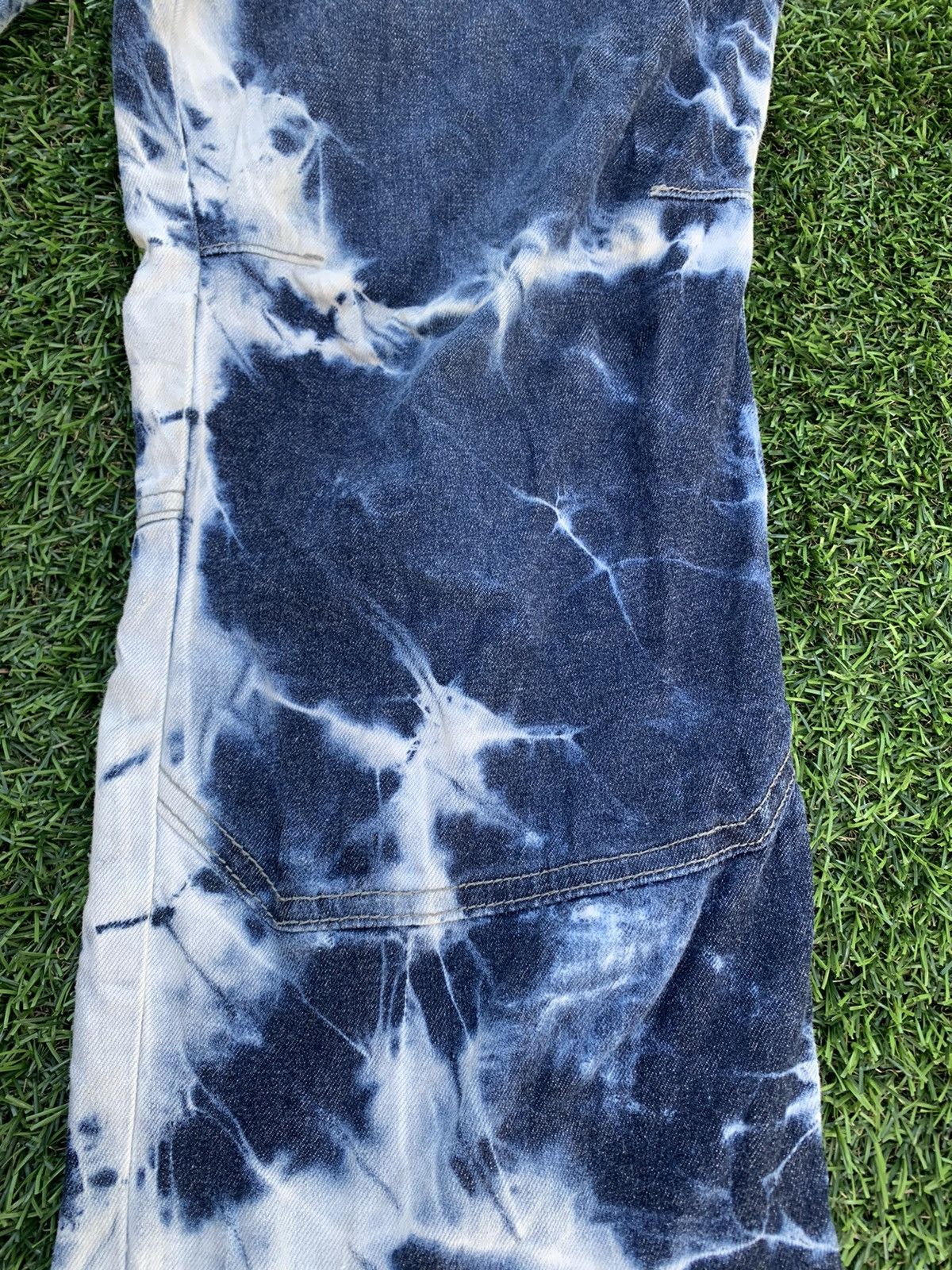 Japanese Brand TS Design Acidwash Denim Pants Size US 32 / EU 48 - 9 Thumbnail