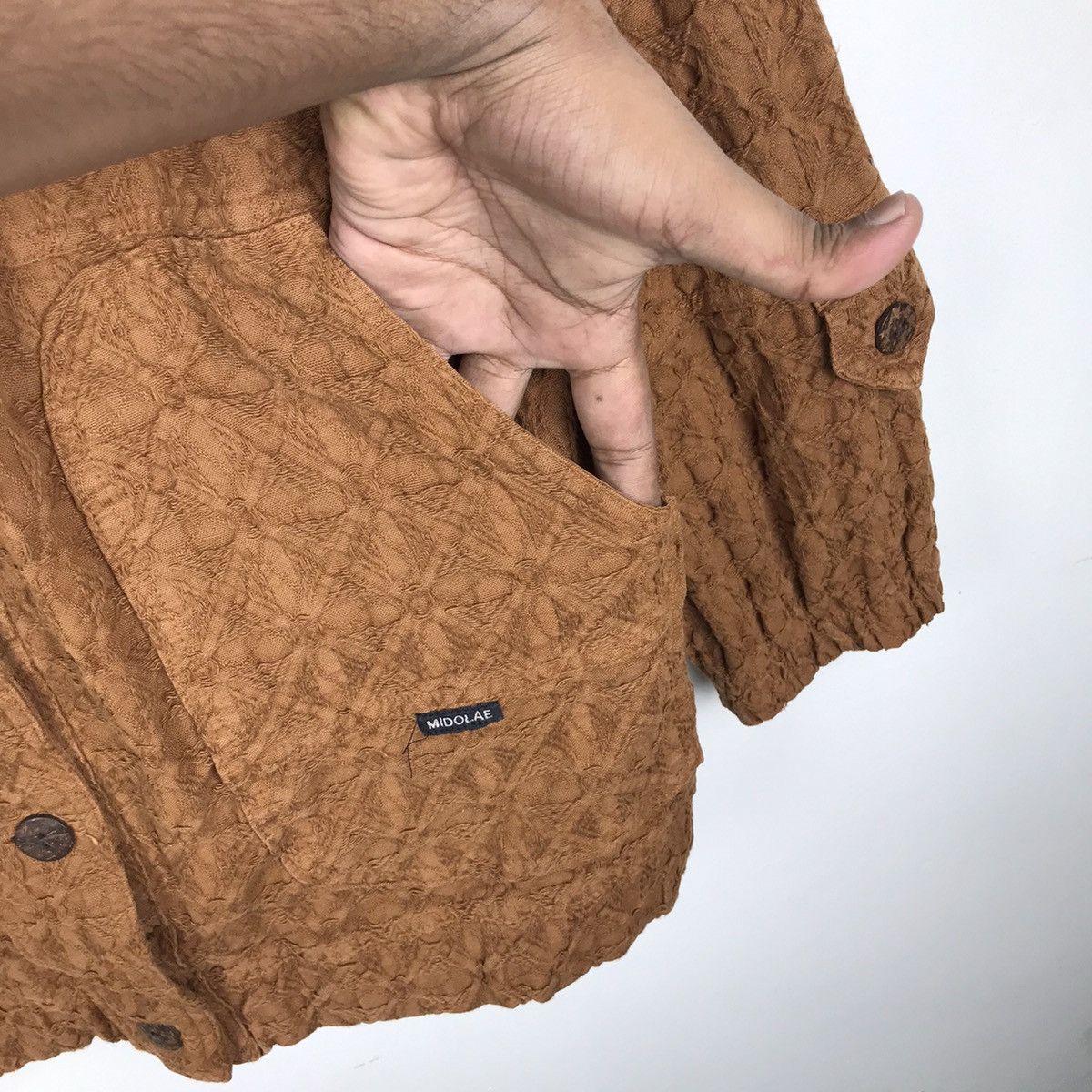 Designer × Japanese Brand × Vintage Vintage Japanese Sashiko Sanjuro Full Design Jacket Size US L / EU 52-54 / 3 - 5 Thumbnail