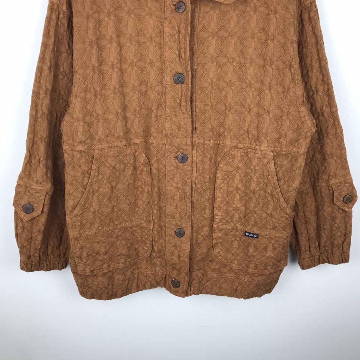 Designer × Japanese Brand × Vintage Vintage Japanese Sashiko Sanjuro Full Design Jacket Size US L / EU 52-54 / 3 - 3 Thumbnail