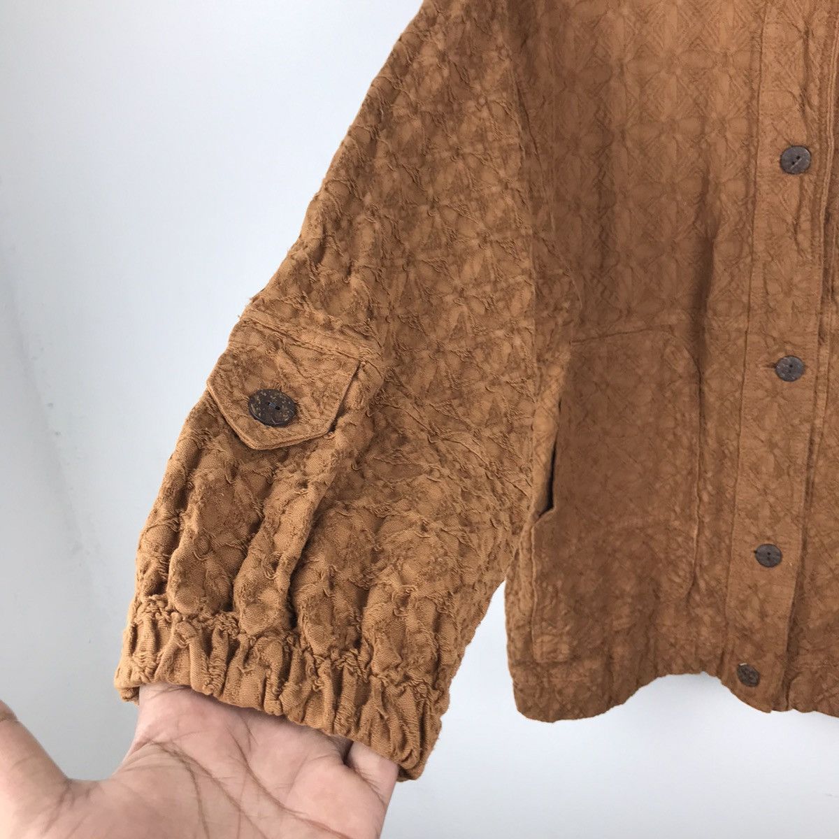 Designer × Japanese Brand × Vintage Vintage Japanese Sashiko Sanjuro Full Design Jacket Size US L / EU 52-54 / 3 - 4 Thumbnail