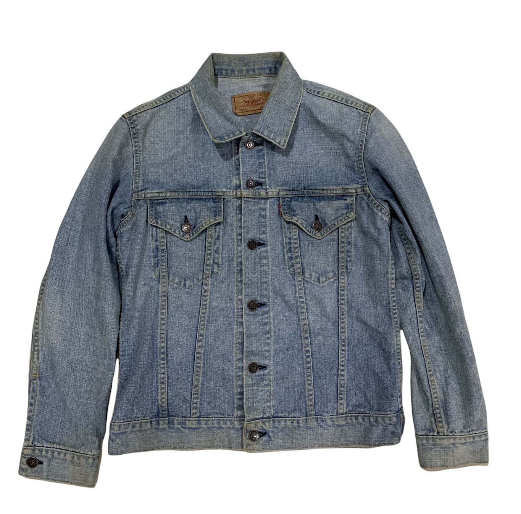 Levi's × Levi's Vintage Clothing × Vintage Vintage Levi’s Trucker Denim Cowboy Style Jacket Size US S / EU 44-46 / 1 - 1 Thumbnail