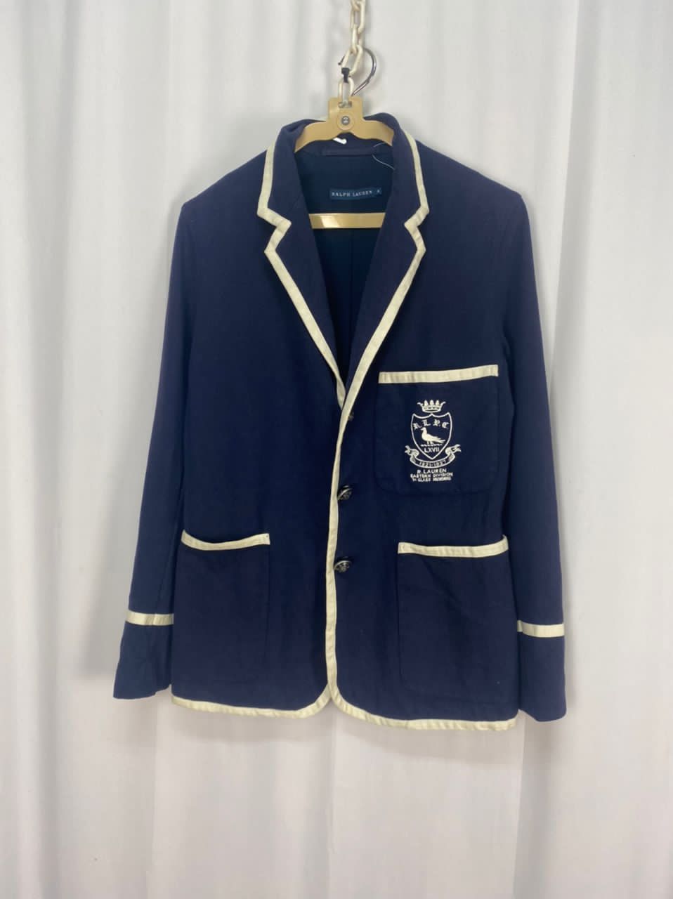Ralph Lauren Ralph Lauren embroidered logo button up cardigan jacket Size S / US 4 / IT 40 - 9 Thumbnail