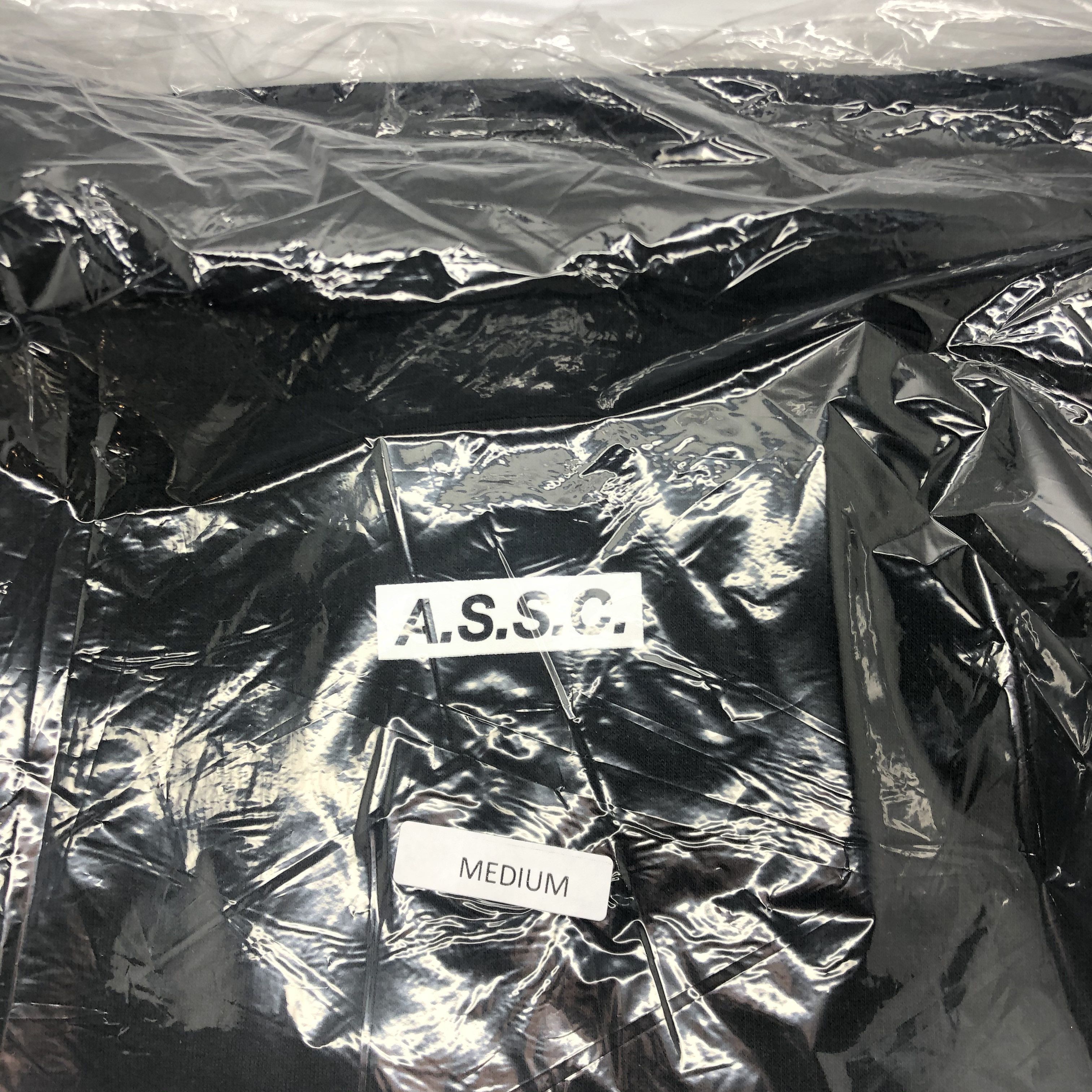 Anti Social Social Club DS White ASSC box Logo What Sup Black Hoodie bape kith kaws Size US M / EU 48-50 / 2 - 2 Thumbnail