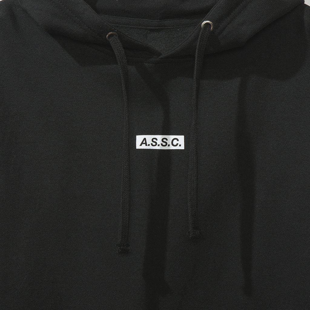 Anti Social Social Club DS White ASSC box Logo What Sup Black Hoodie bape kith kaws Size US M / EU 48-50 / 2 - 5 Thumbnail
