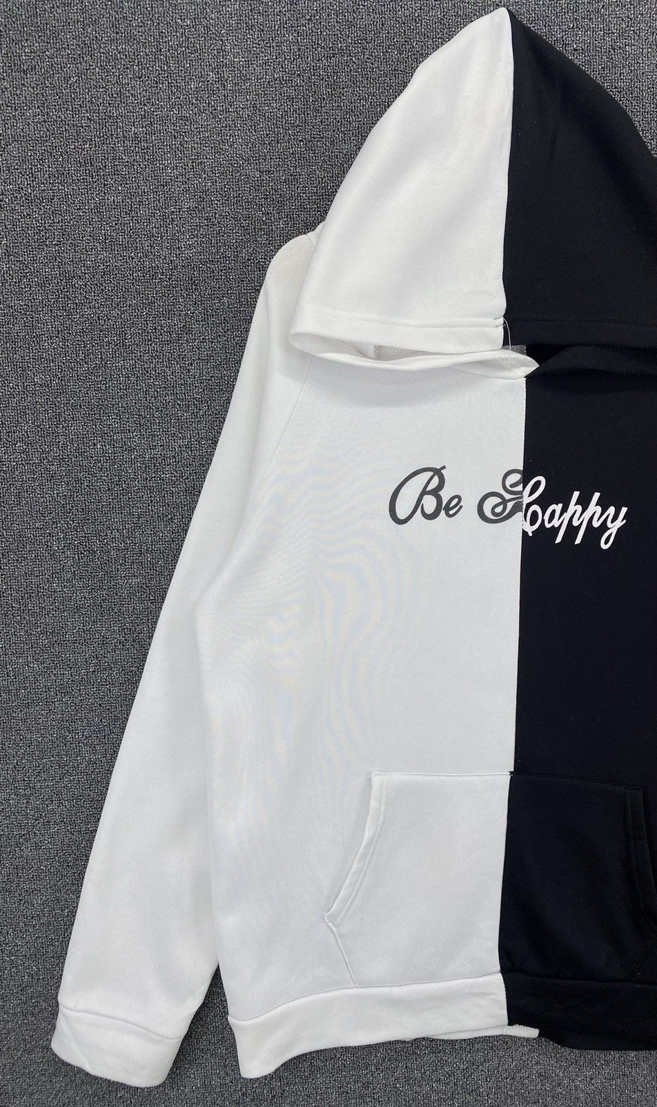 Japanese Brand Vintage Fake Smiley 2 Tones Hoodie Sweatshirt Size US XL / EU 56 / 4 - 9 Thumbnail