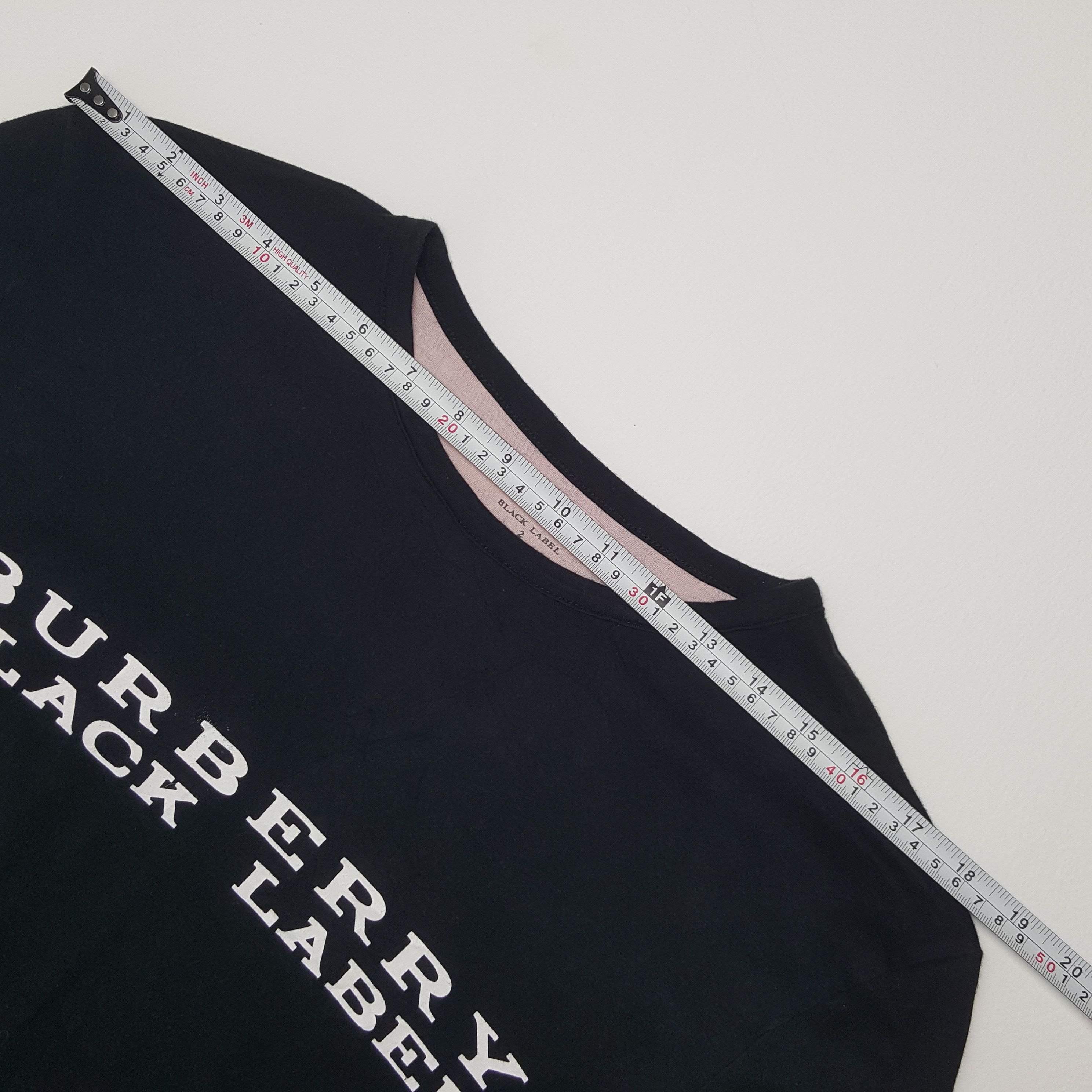 Burberry × Vintage Vintage Burberry Black Label Tshirt Size M / US 6-8 / IT 42-44 - 5 Thumbnail