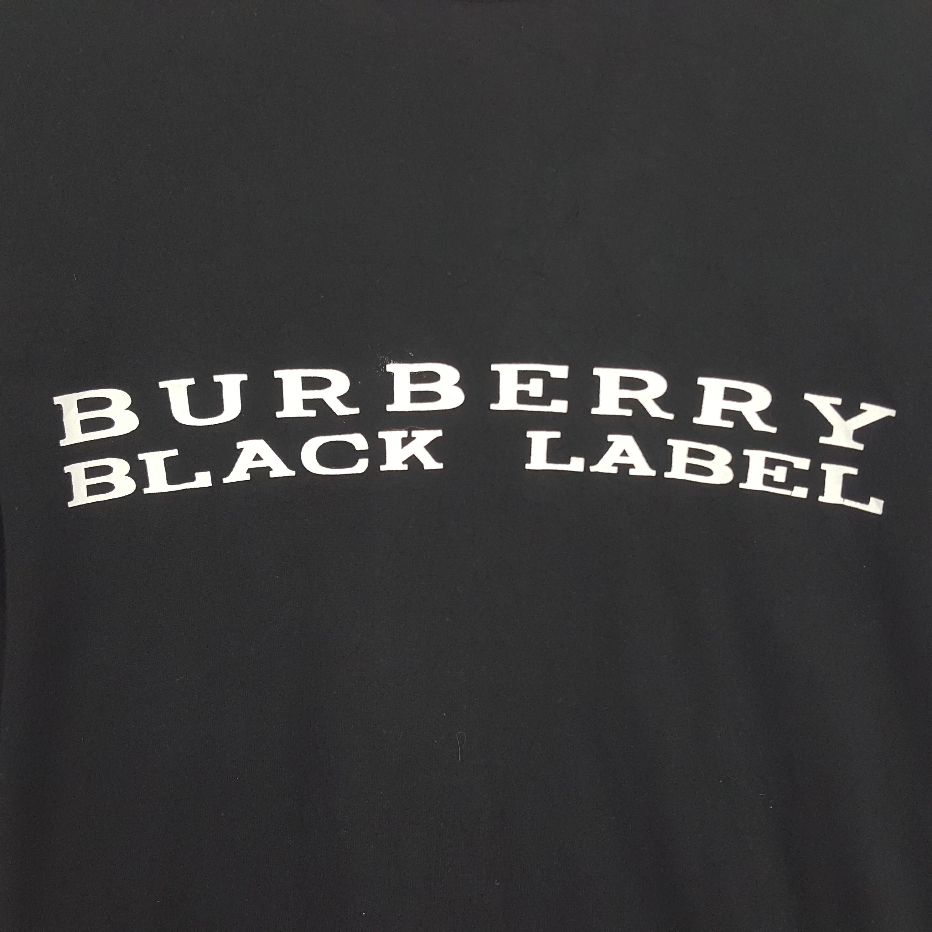 Burberry × Vintage Vintage Burberry Black Label Tshirt Size M / US 6-8 / IT 42-44 - 2 Thumbnail