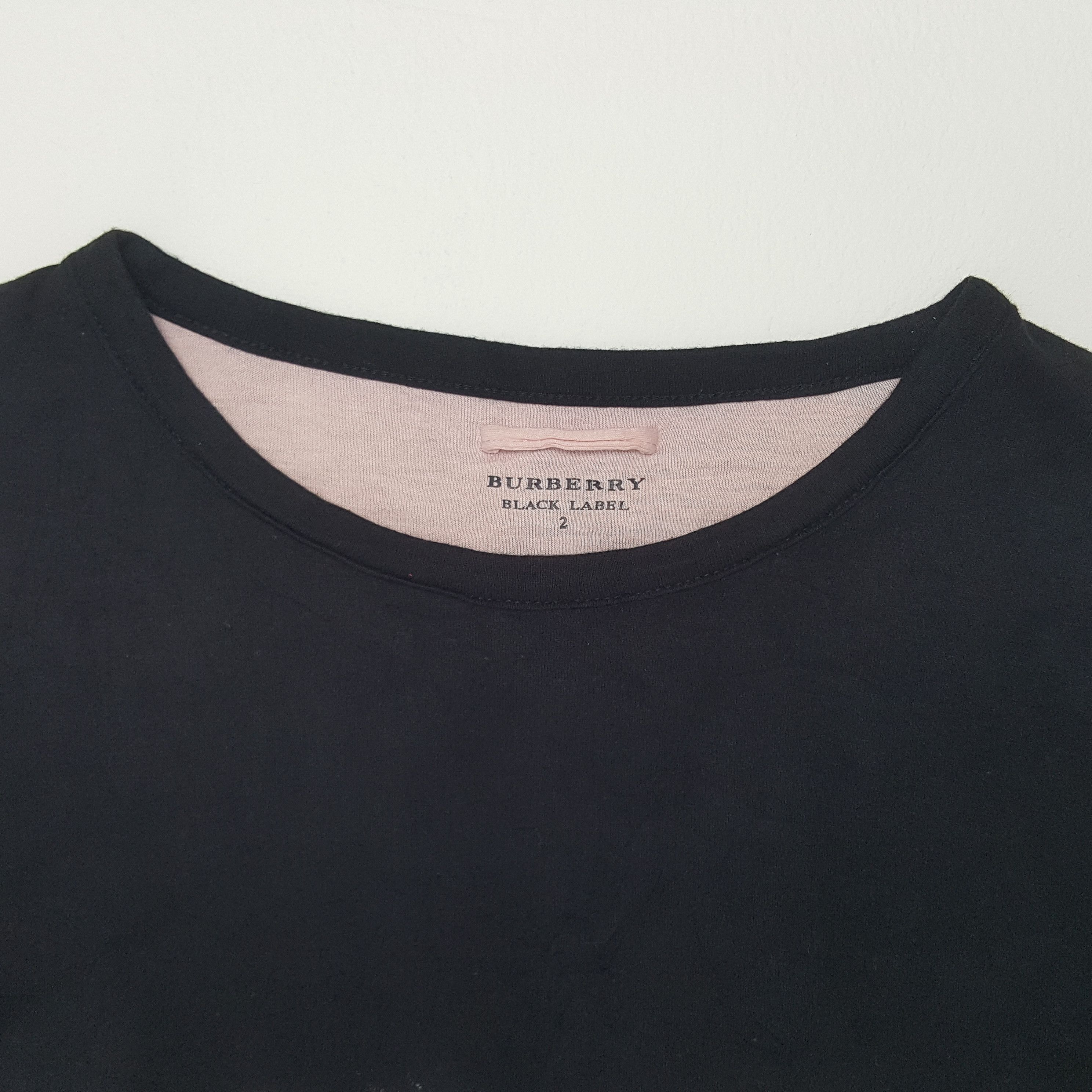 Burberry × Vintage Vintage Burberry Black Label Tshirt Size M / US 6-8 / IT 42-44 - 4 Thumbnail