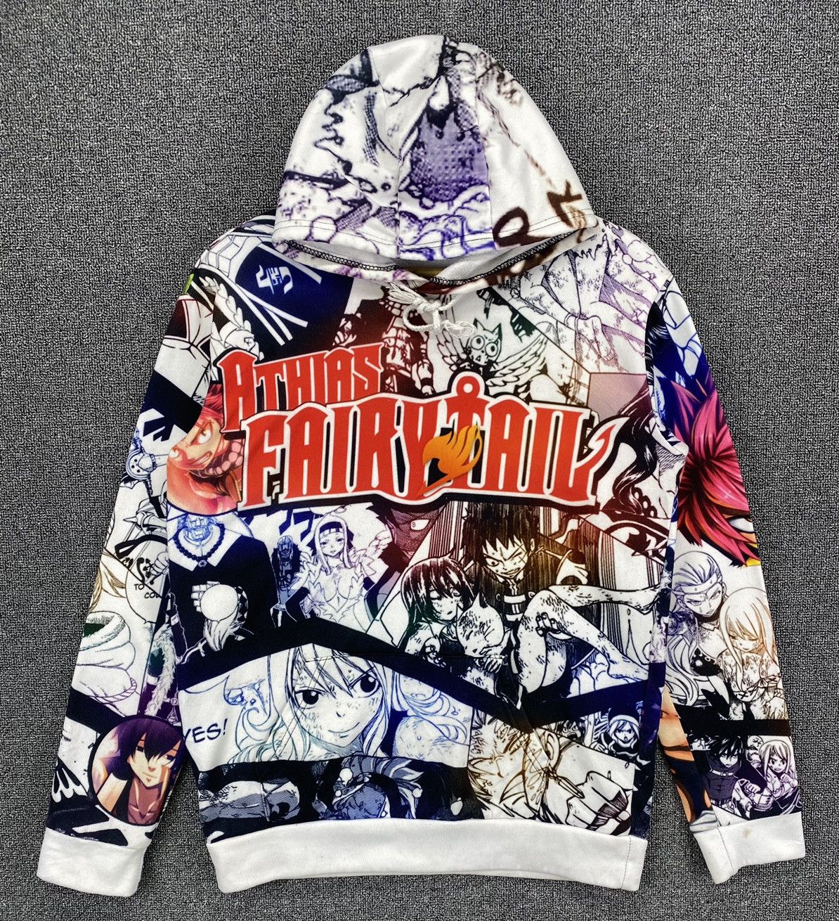 Anime Vintage Y2K Athias Fairytale Anime Fullprint Sweatshirt Size M / US 6-8 / IT 42-44 - 2 Thumbnail