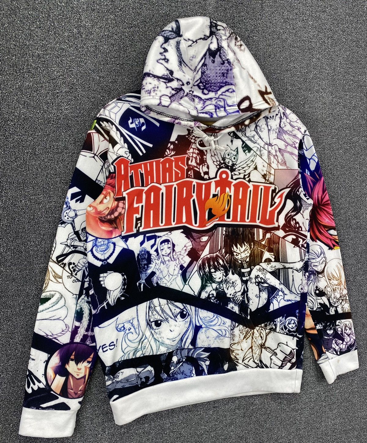 Anime Vintage Y2K Athias Fairytale Anime Fullprint Sweatshirt Size M / US 6-8 / IT 42-44 - 3 Thumbnail