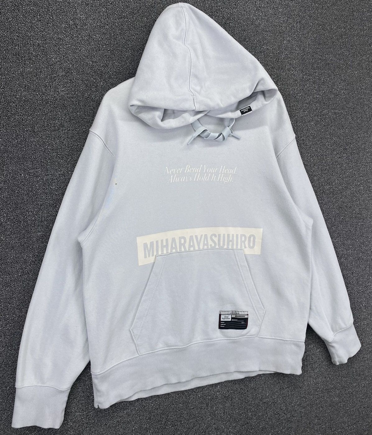 GU × Maison MIHARA YASUHIRO Miharayasuhiro x GU Nice Design Hoodie Sweatshirt Size US L / EU 52-54 / 3 - 2 Thumbnail