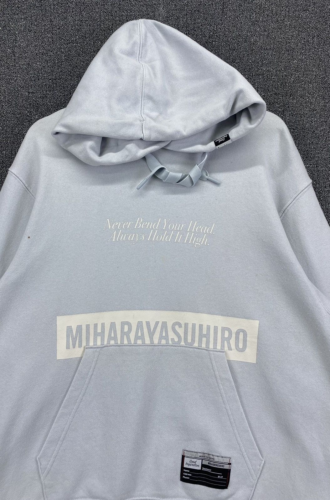 GU × Maison MIHARA YASUHIRO Miharayasuhiro x GU Nice Design Hoodie Sweatshirt Size US L / EU 52-54 / 3 - 5 Thumbnail