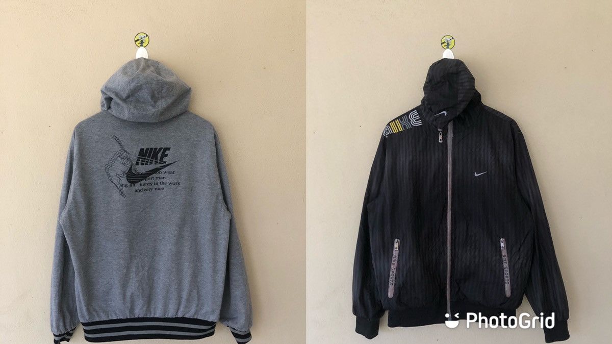 Nike Vintage Nike Court Reversible Track Jacket Size US L / EU 52-54 / 3 - 1 Thumbnail