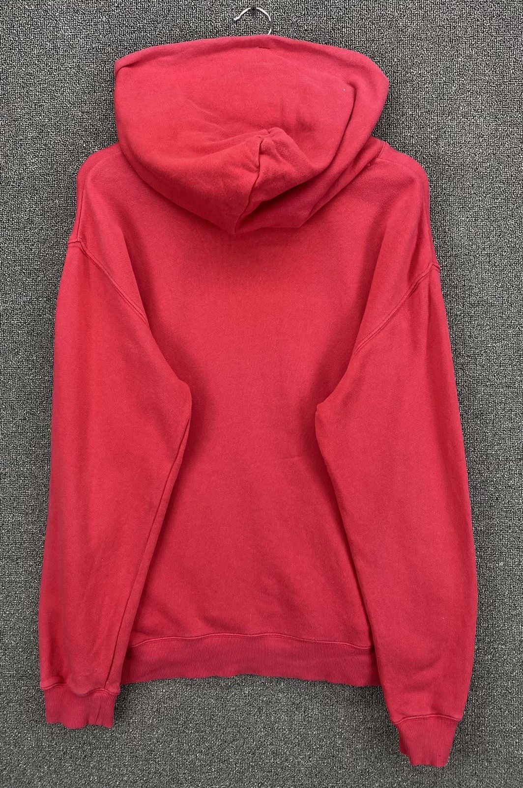 Dickies Vintage Dickies Spellout Hoodie Red Sweatshirt Size US XL / EU 56 / 4 - 11 Thumbnail