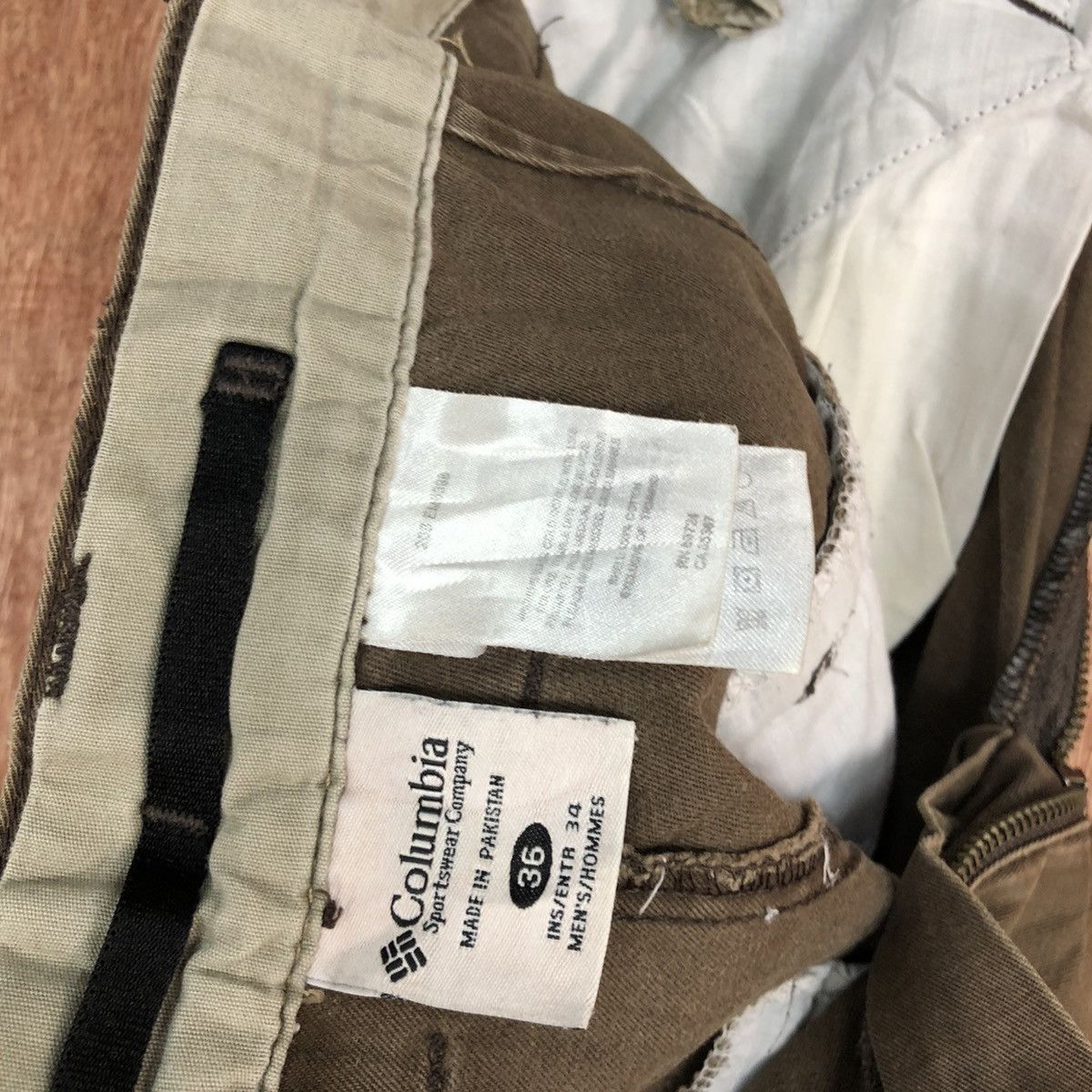 Columbia Columbia Brown Faded multipocket tactical Cargo Pants #c899 Size US 36 / EU 52 - 12 Thumbnail