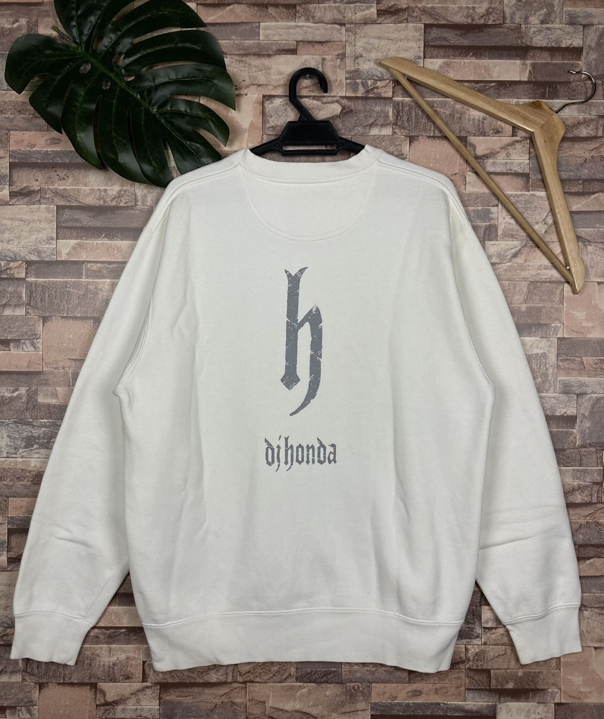 Japanese Brand Dj Honda Hip Hop Sweatshirt #44-3 Size US L / EU 52-54 / 3 - 1 Thumbnail