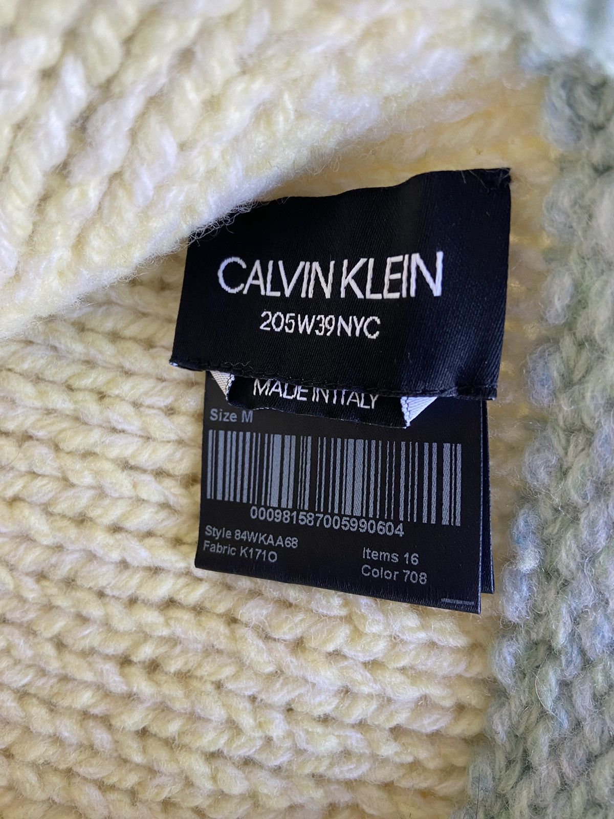 Calvin Klein 205W39NYC × Raf Simons Raf Simons Knit Balaclava Size ONE SIZE - 4 Thumbnail