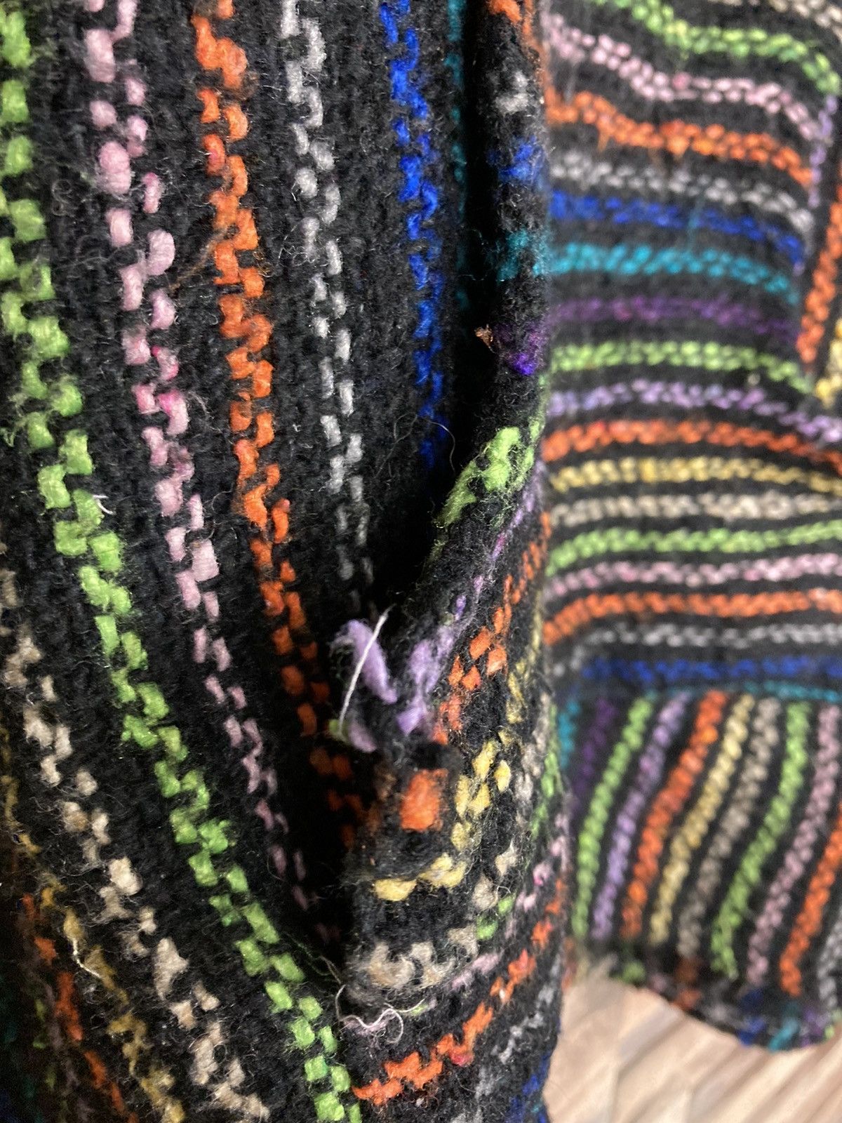 Mickey Inc Multicolour Hoodie Knitwear Sweatshirt #36-4 Size US L / EU 52-54 / 3 - 3 Thumbnail
