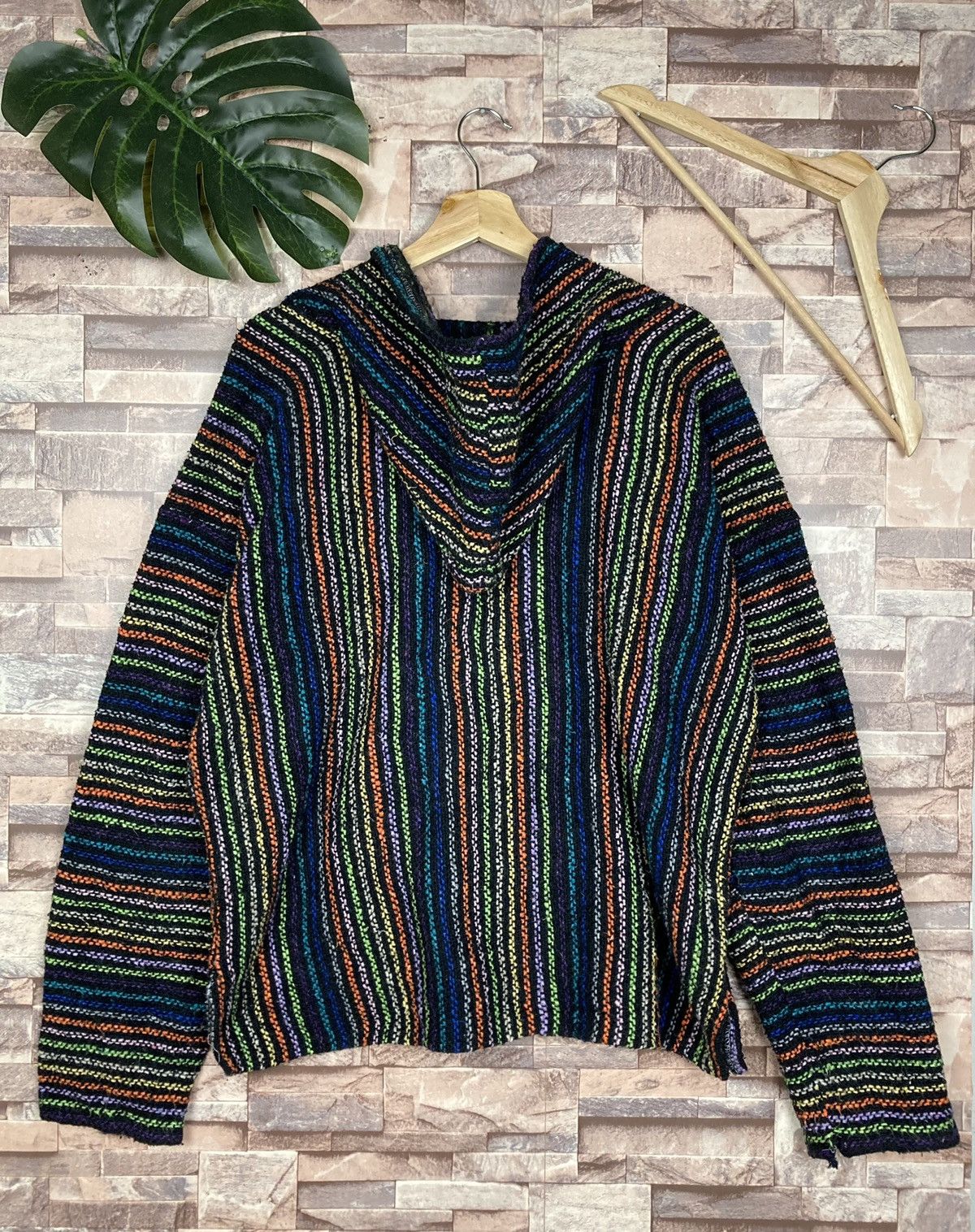 Mickey Inc Multicolour Hoodie Knitwear Sweatshirt #36-4 Size US L / EU 52-54 / 3 - 2 Thumbnail