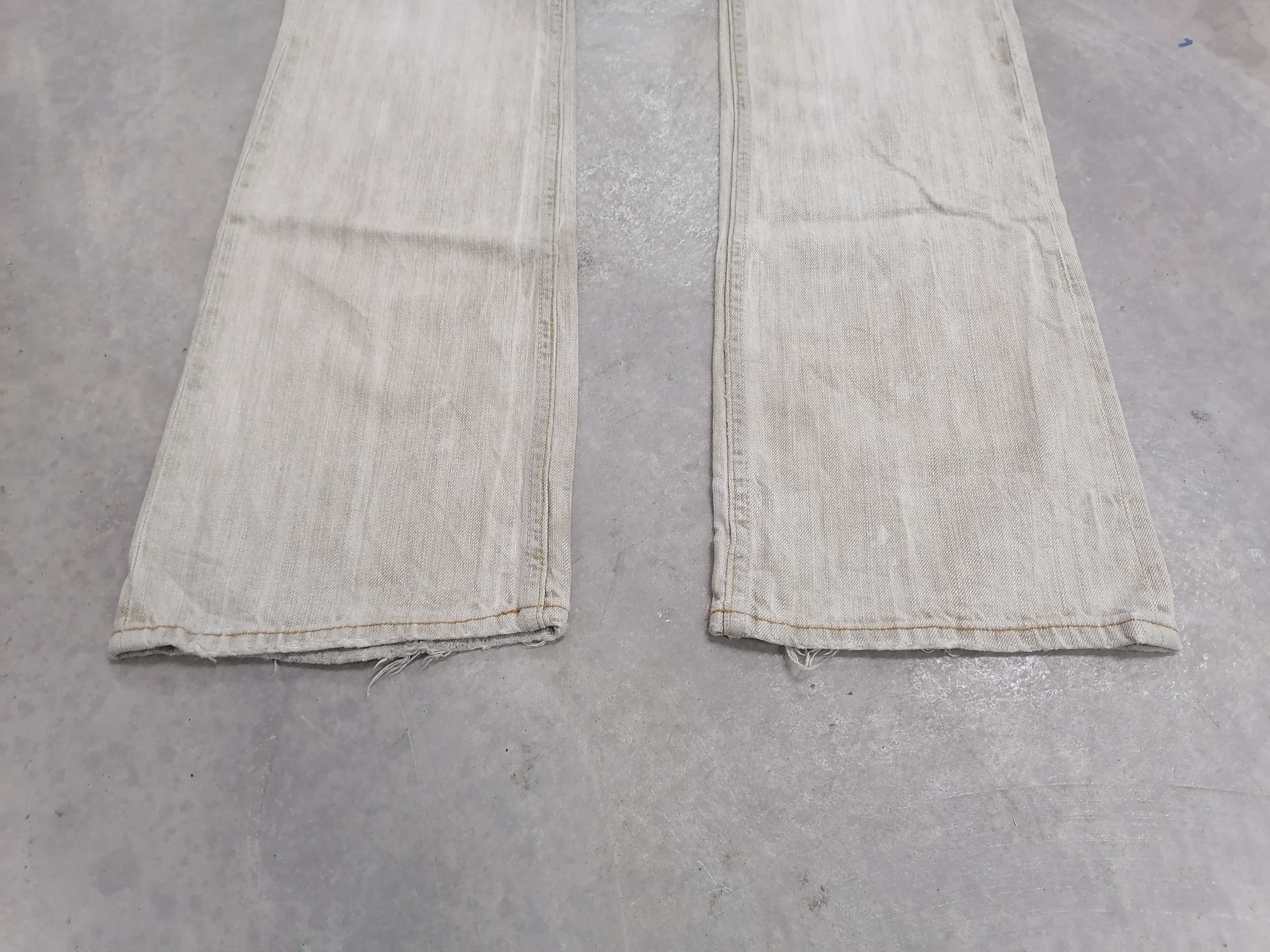 Japanese Brand Sickkk❗Anti-Label Jean Faded Distressed Denim Pants🔥 Size US 31 - 2 Thumbnail