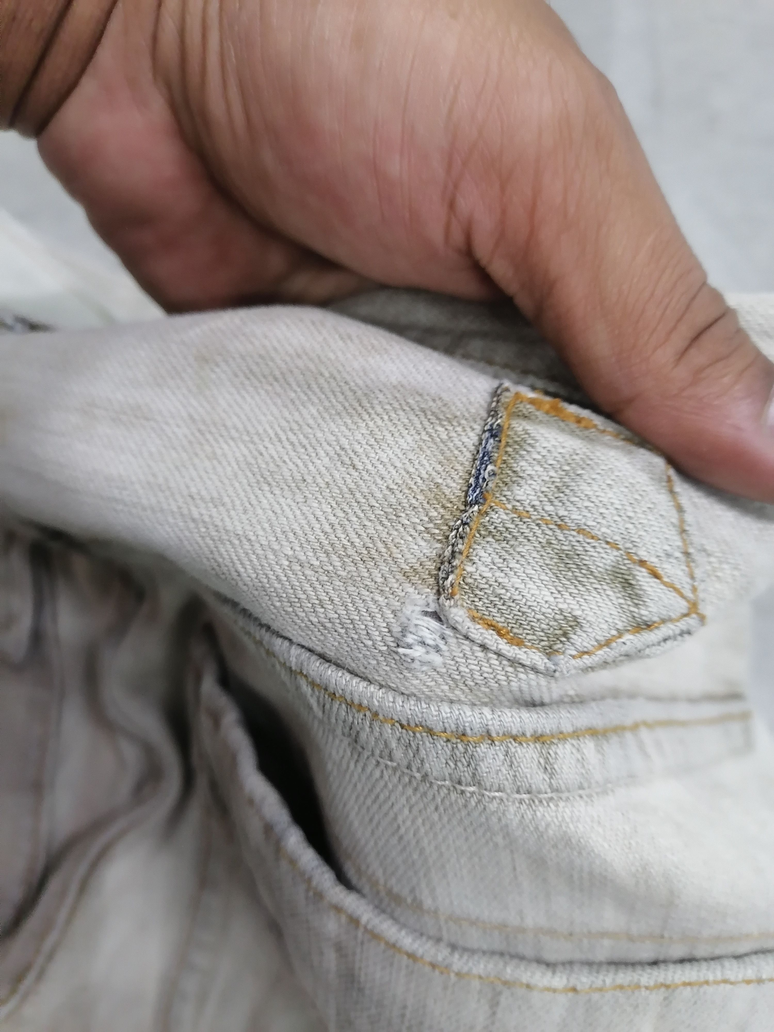Japanese Brand Sickkk❗Anti-Label Jean Faded Distressed Denim Pants🔥 Size US 31 - 8 Thumbnail