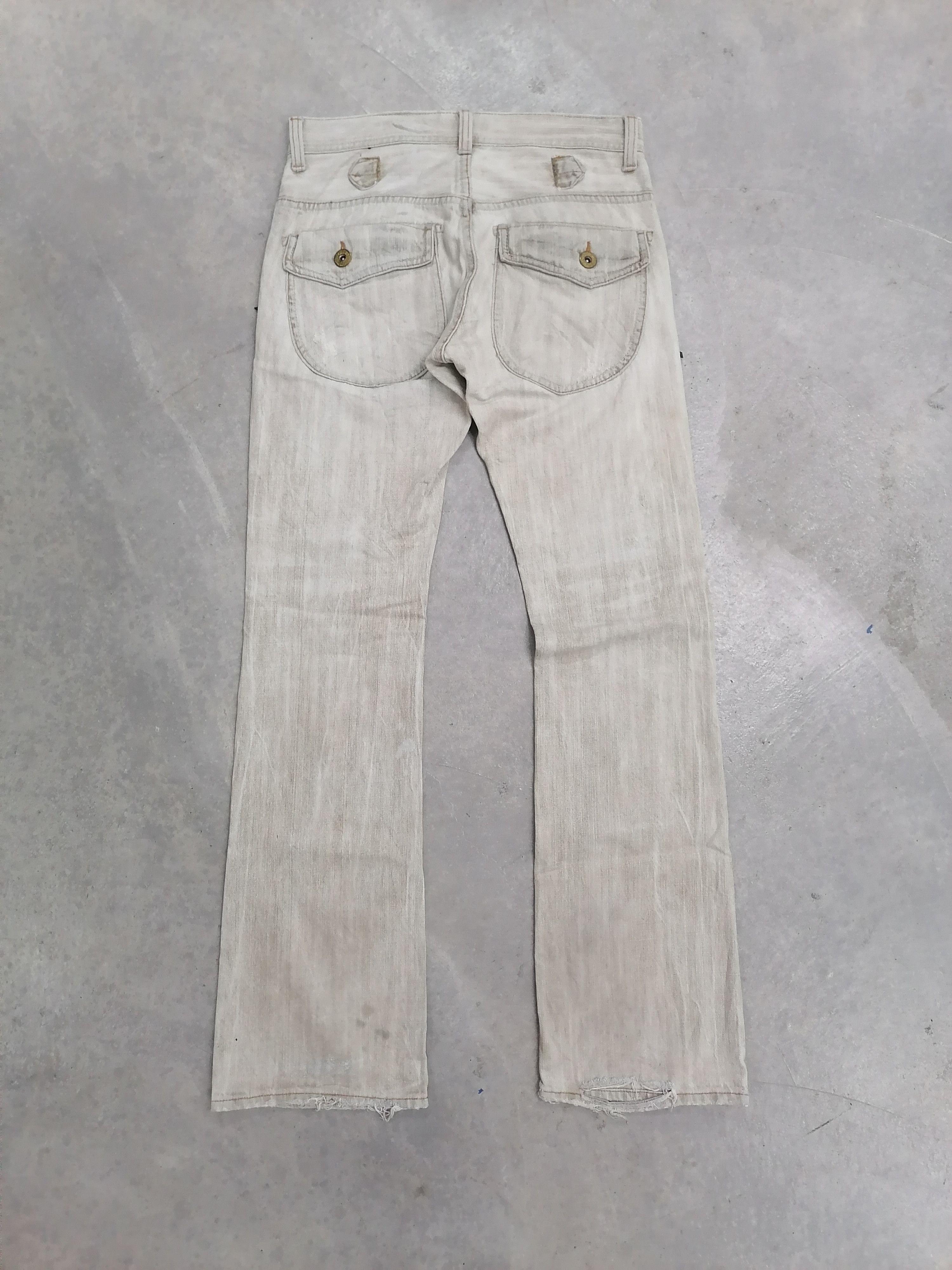Japanese Brand Sickkk❗Anti-Label Jean Faded Distressed Denim Pants🔥 Size US 31 - 6 Thumbnail
