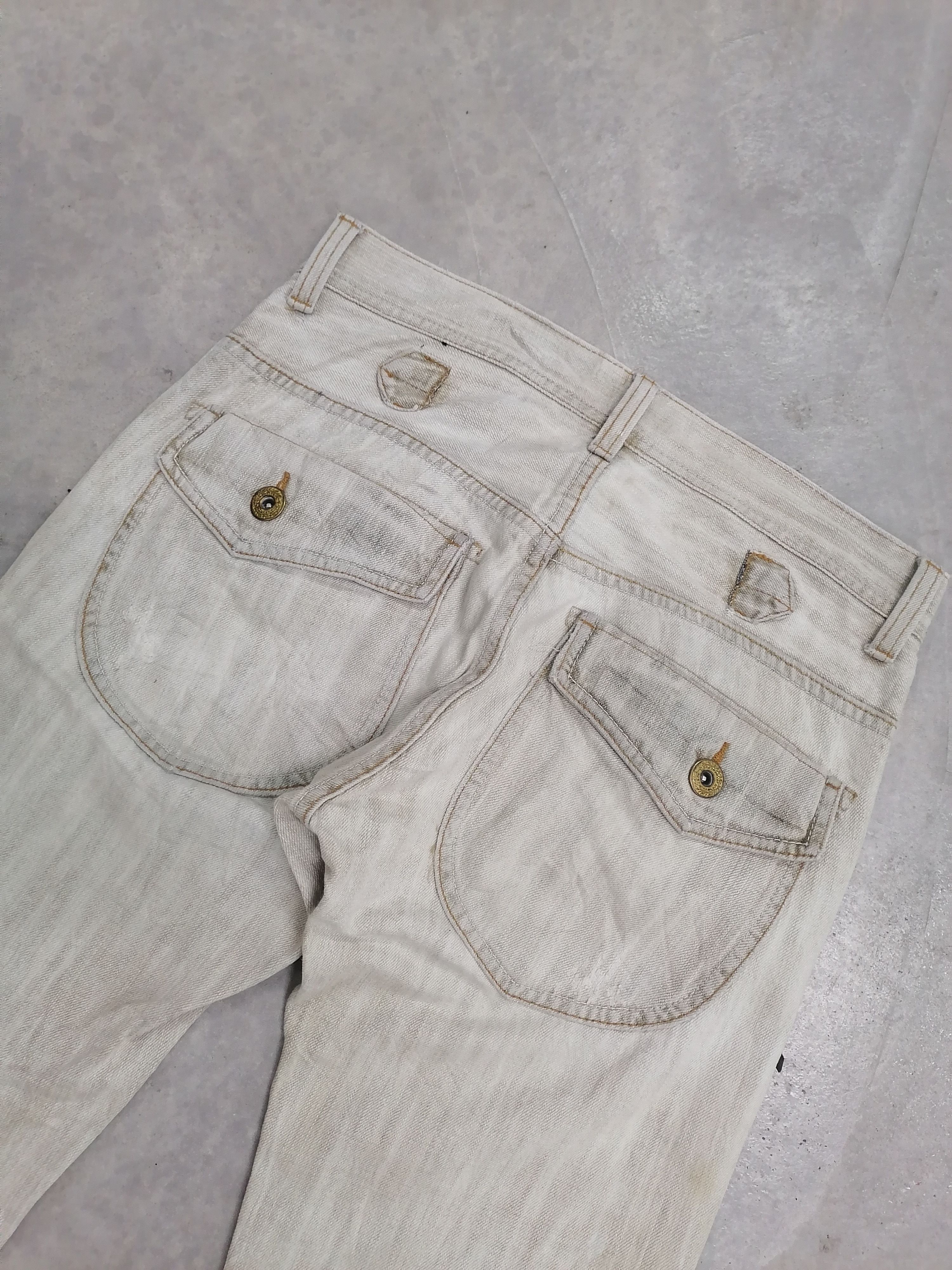 Japanese Brand Sickkk❗Anti-Label Jean Faded Distressed Denim Pants🔥 Size US 31 - 7 Thumbnail