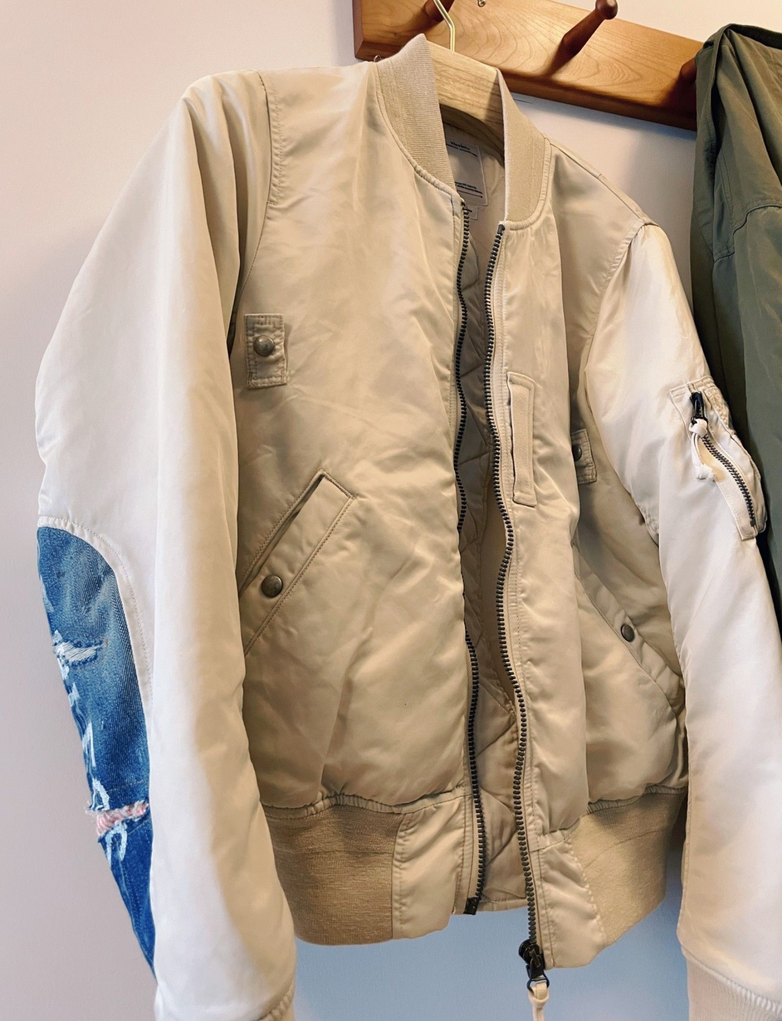 Pre-owned Visvim 19aw Thorson Jkt Albacore Ma1 In White