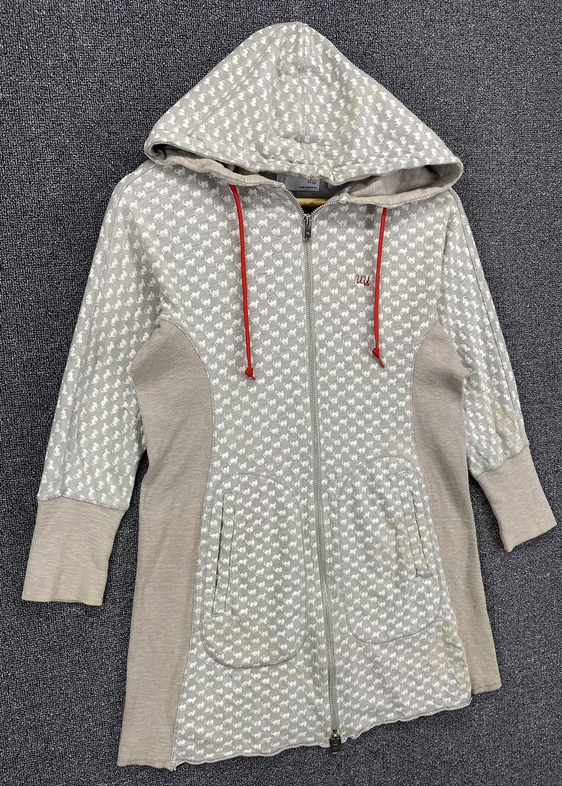 Undercover × Uniqlo Vintage Y2K Undercover x Uniqlo Fullprint Hoodie Sweatshirt Size S / US 4 / IT 40 - 2 Thumbnail